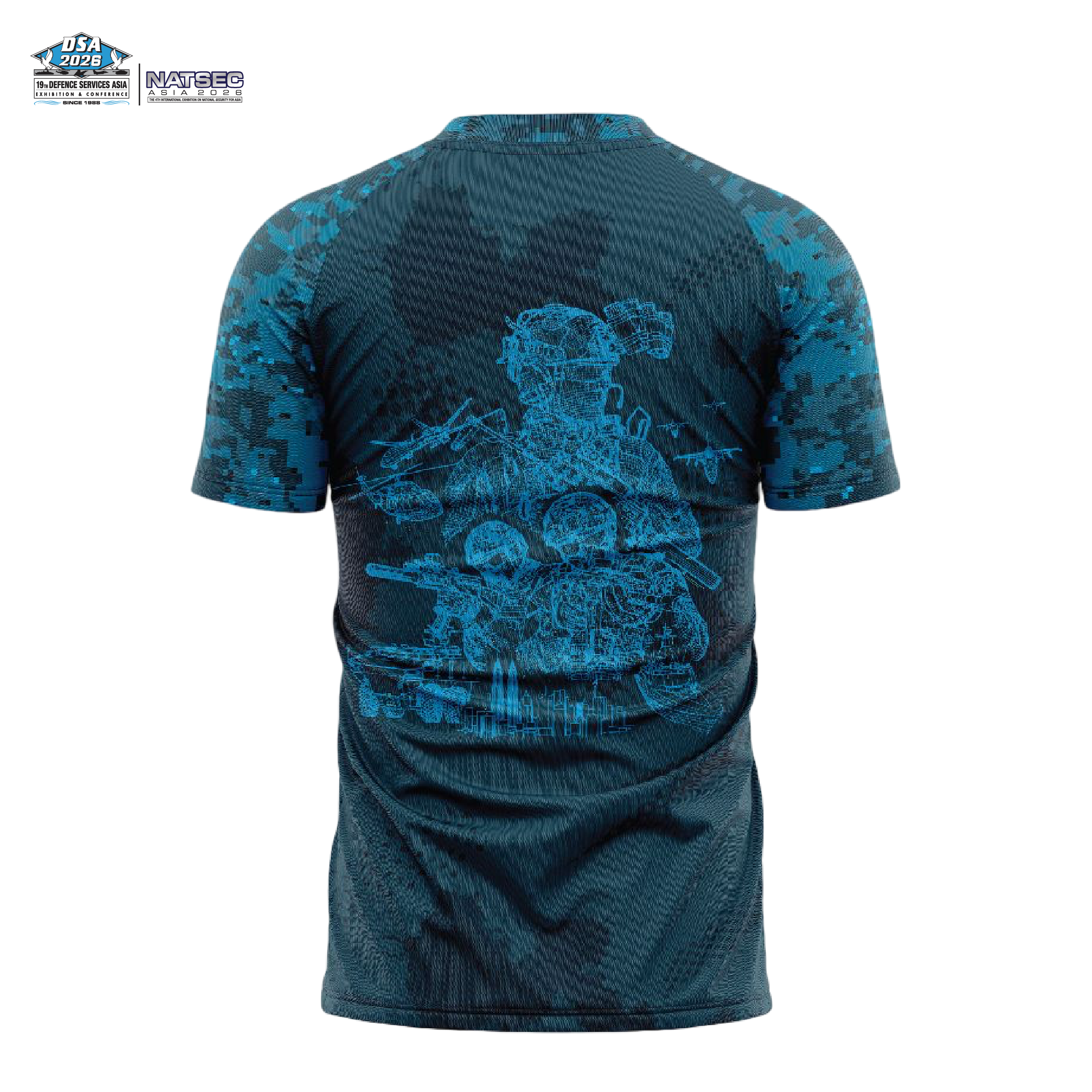 DSA26 Round Neck Sublimation Short Sleeve