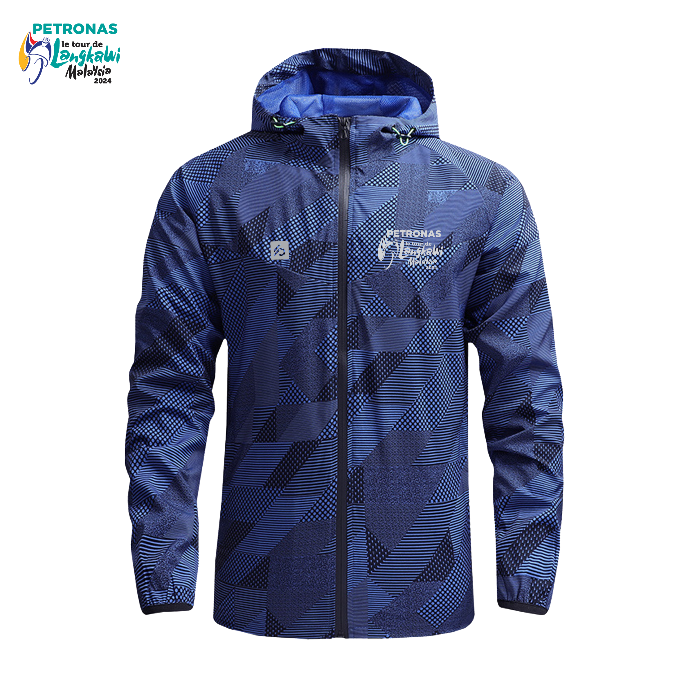 PLTDL`24 Sport Jacket Black Blue Red