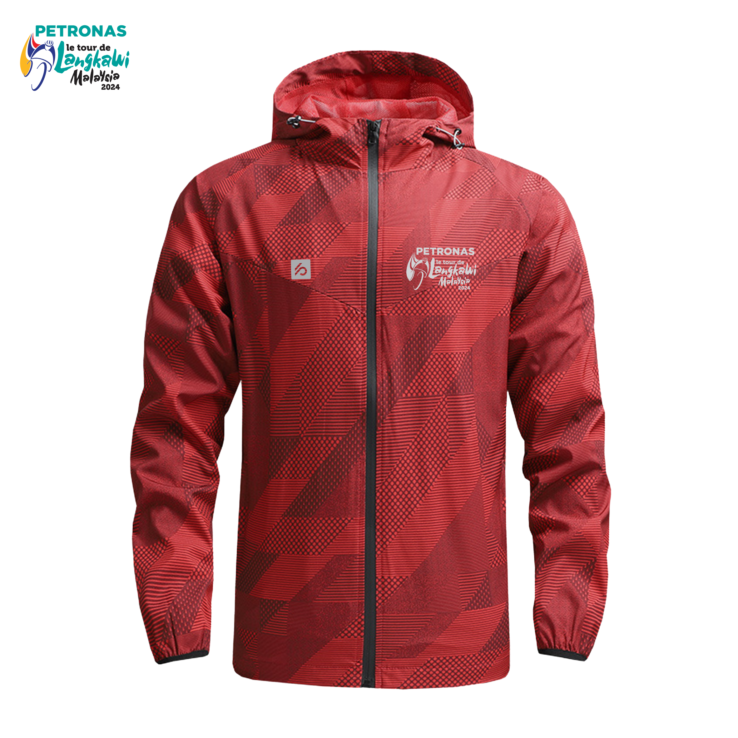 PLTDL`24 Sport Jacket Black Blue Red