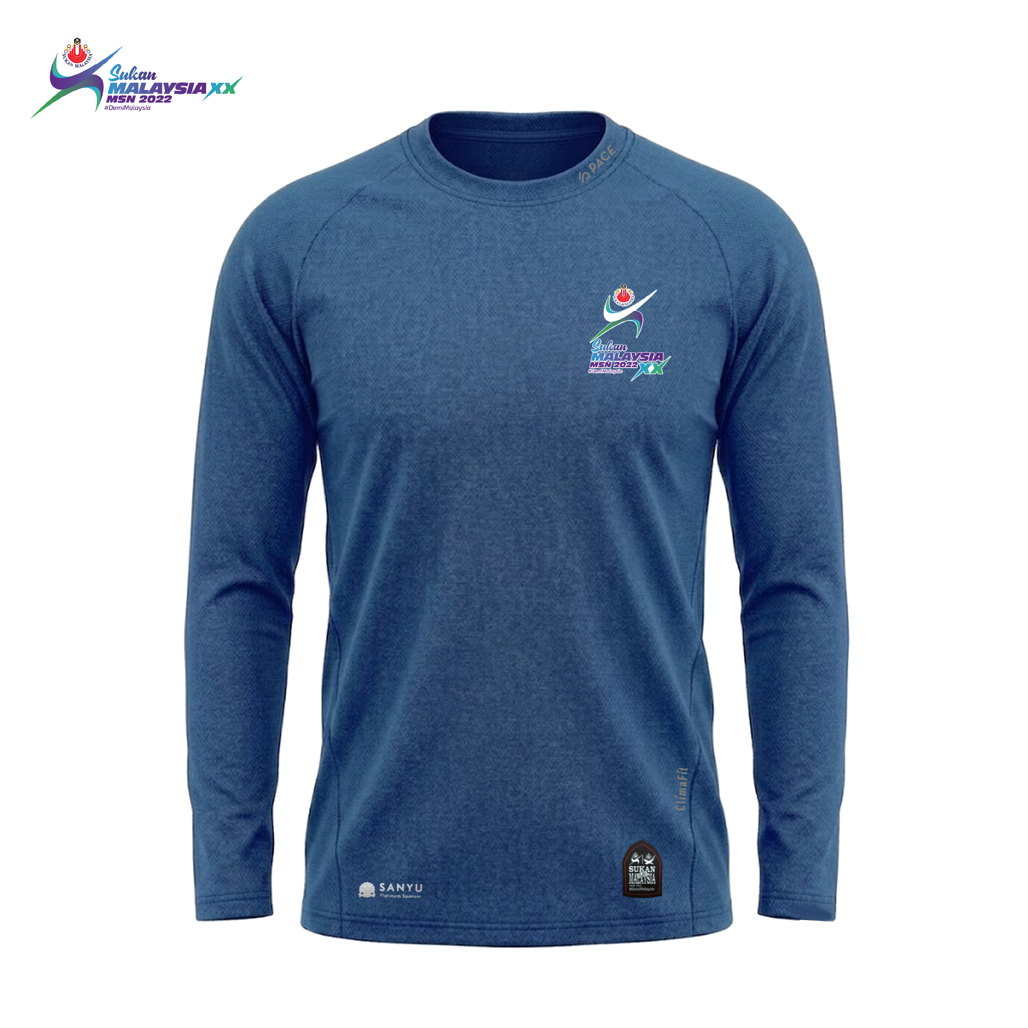 SUKMA`22 ClimaFit Running Tee Long Sleeve