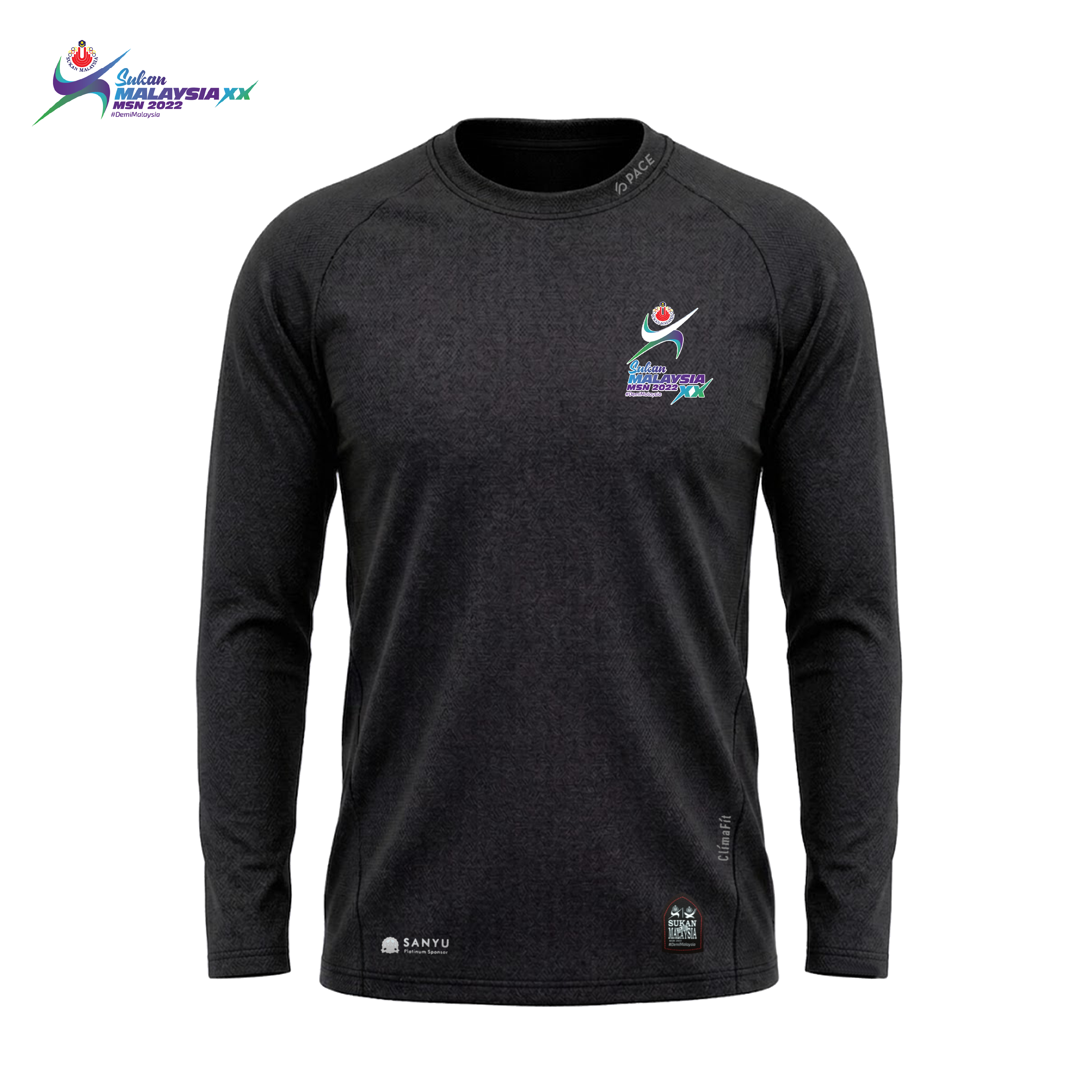 SUKMA`22 ClimaFit Running Tee Long Sleeve