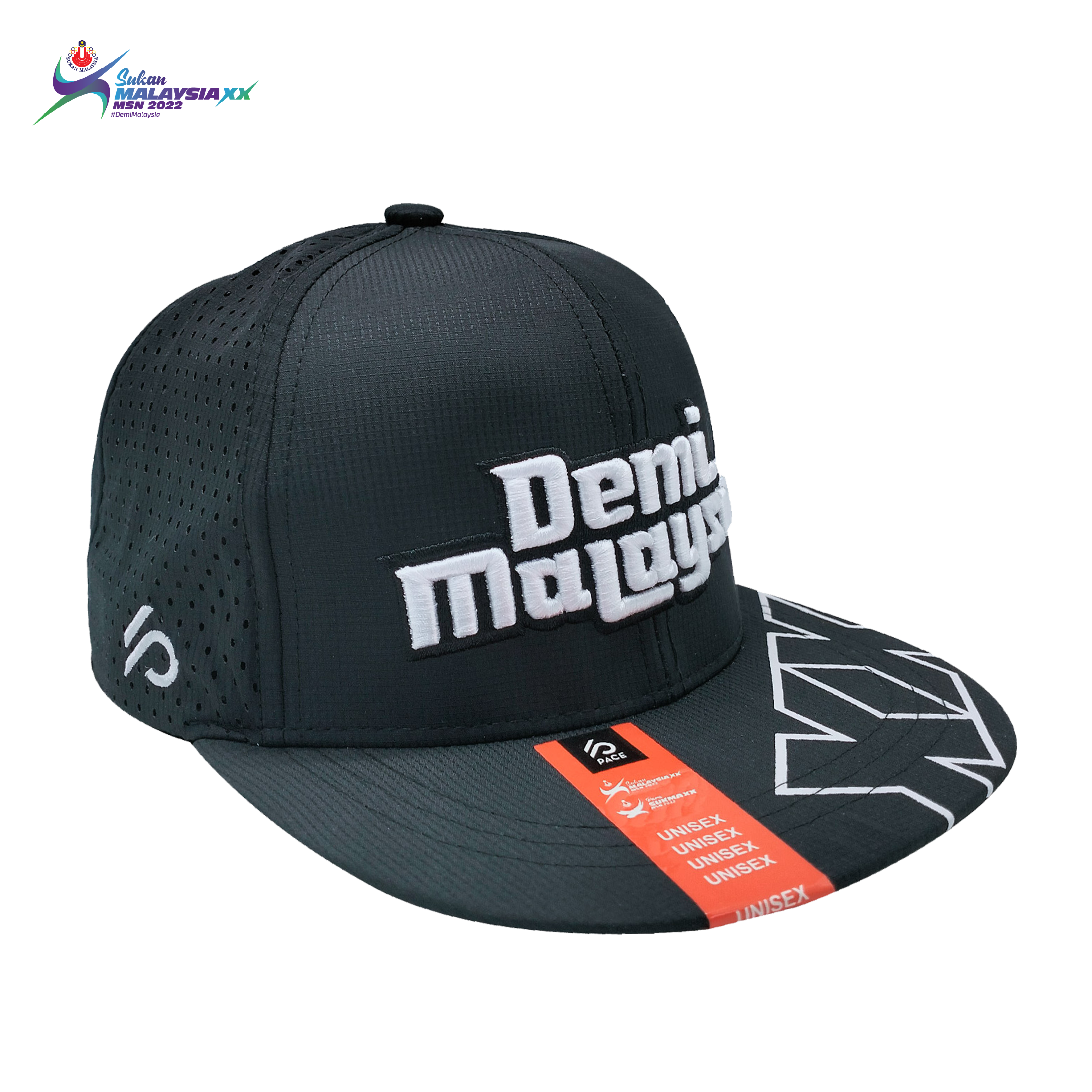 SUKMA`22 Snapback Cap Black
