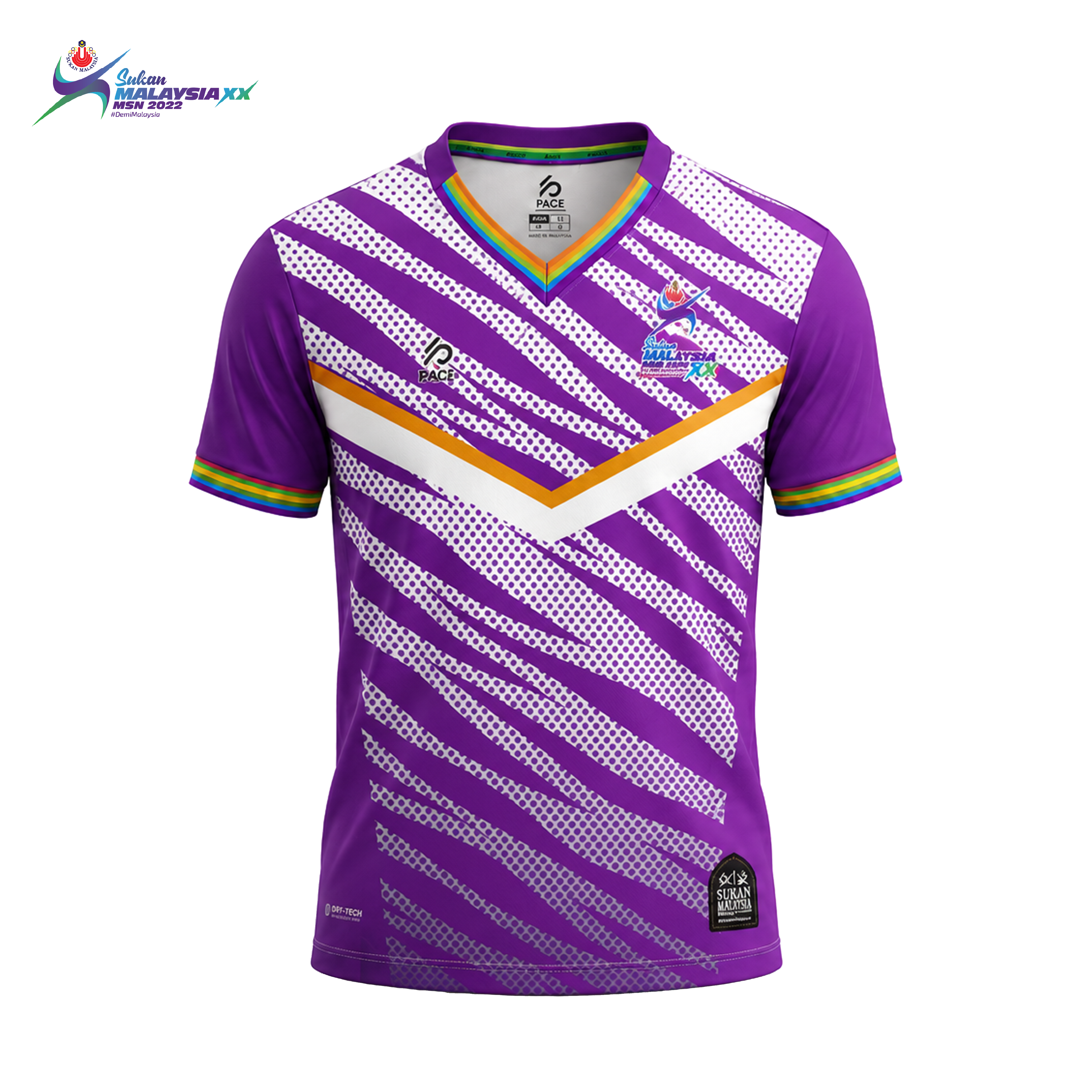 SUKMA`22 V-Neck Tee