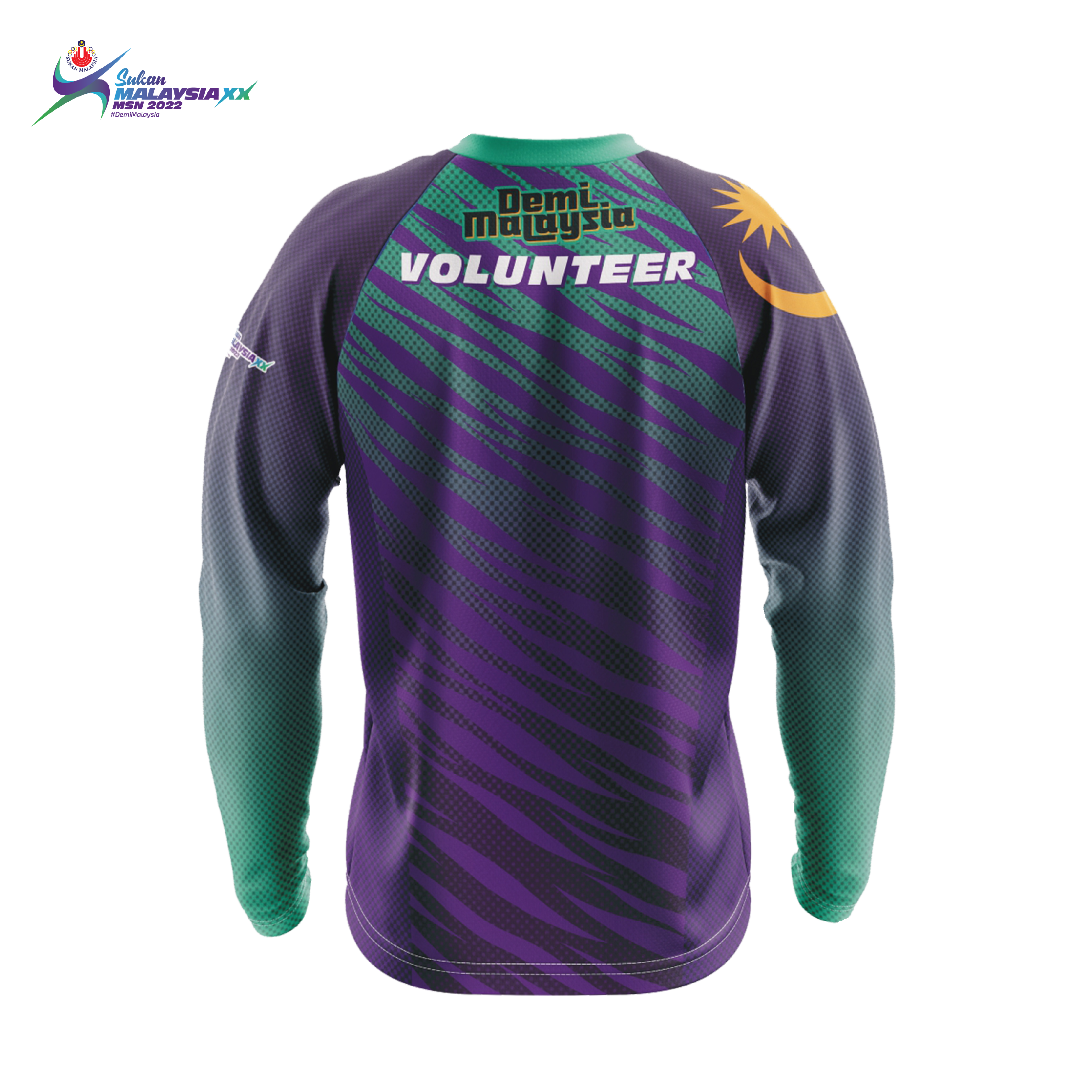 SUKMA`22 SUKMA 2022 N-Neck Long Sleeve