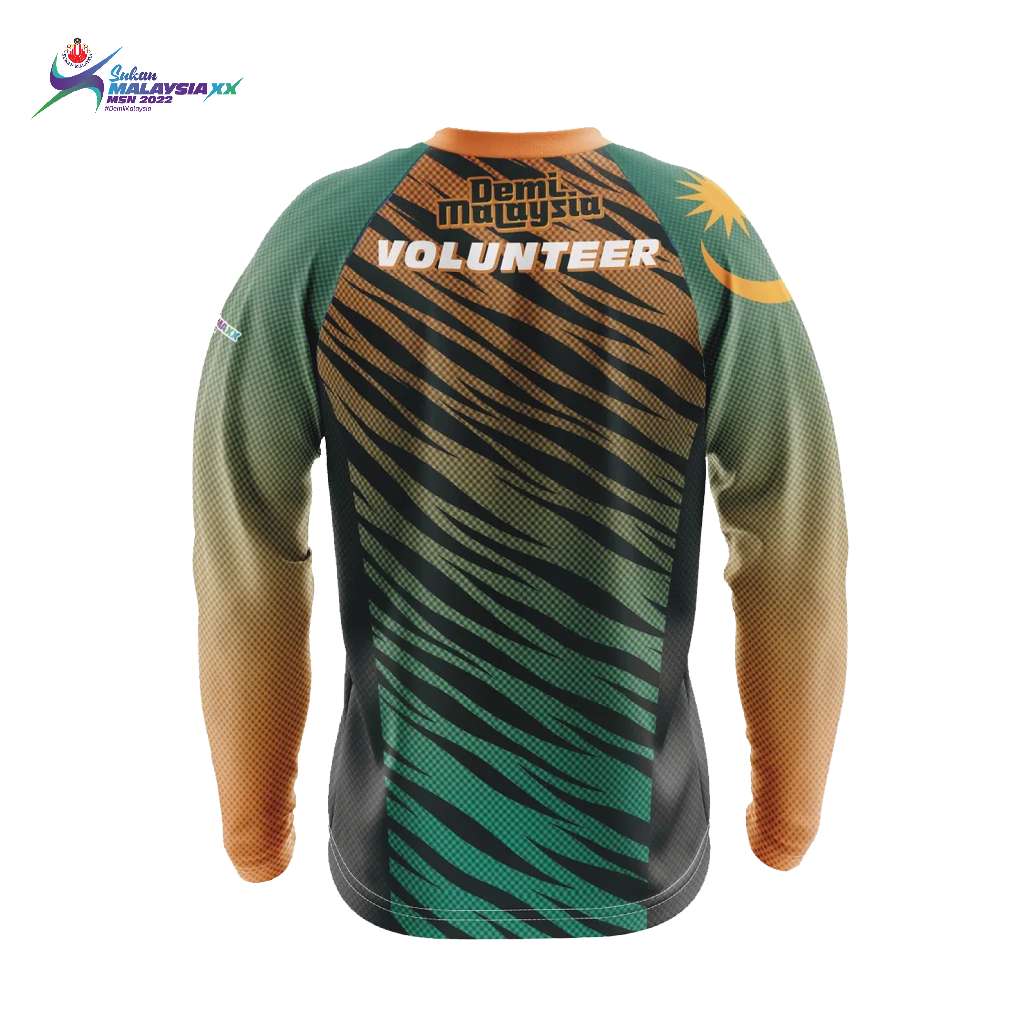 SUKMA`22 SUKMA 2022 N-Neck Long Sleeve