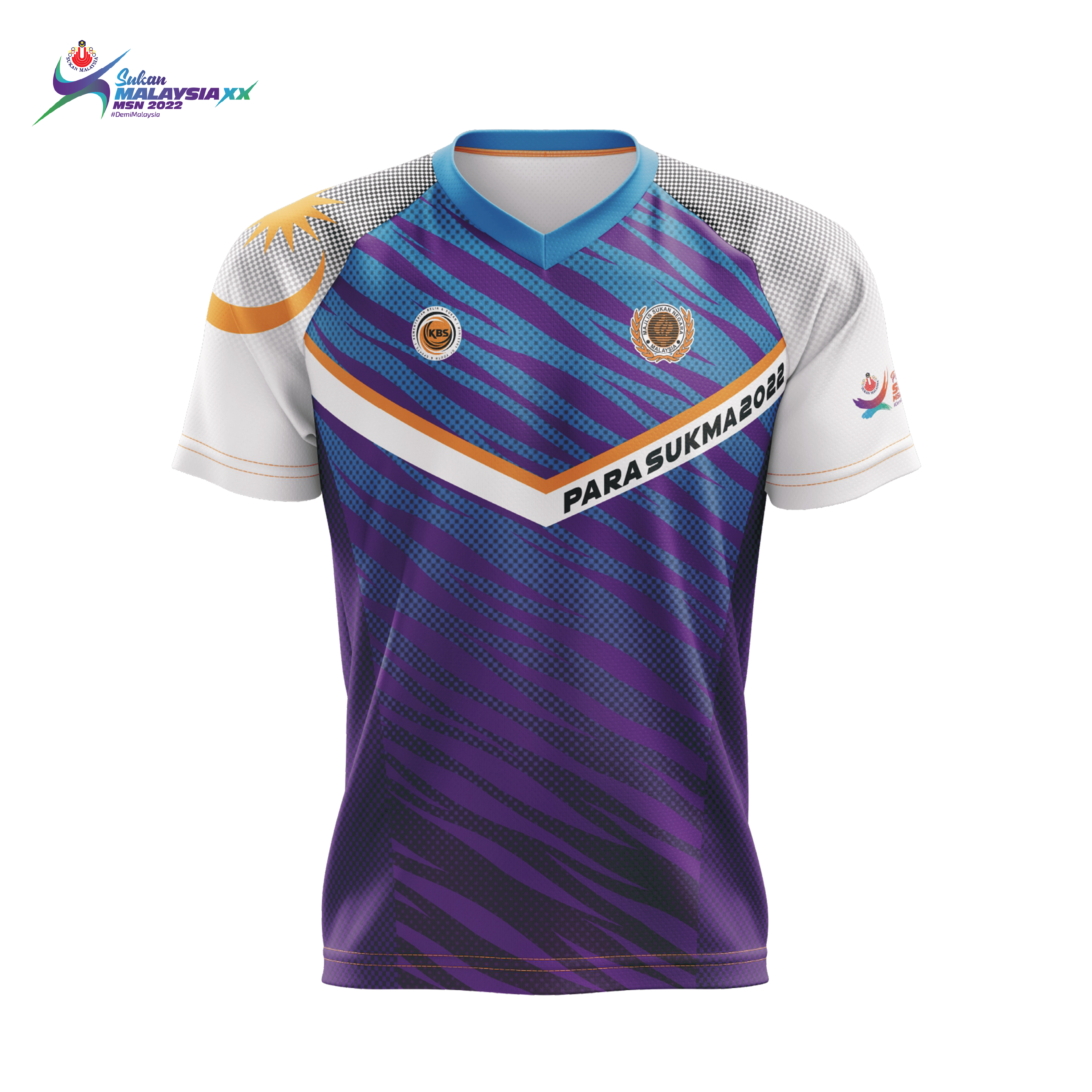 SUKMA`22 SUKMA 2022 V-Neck Tee