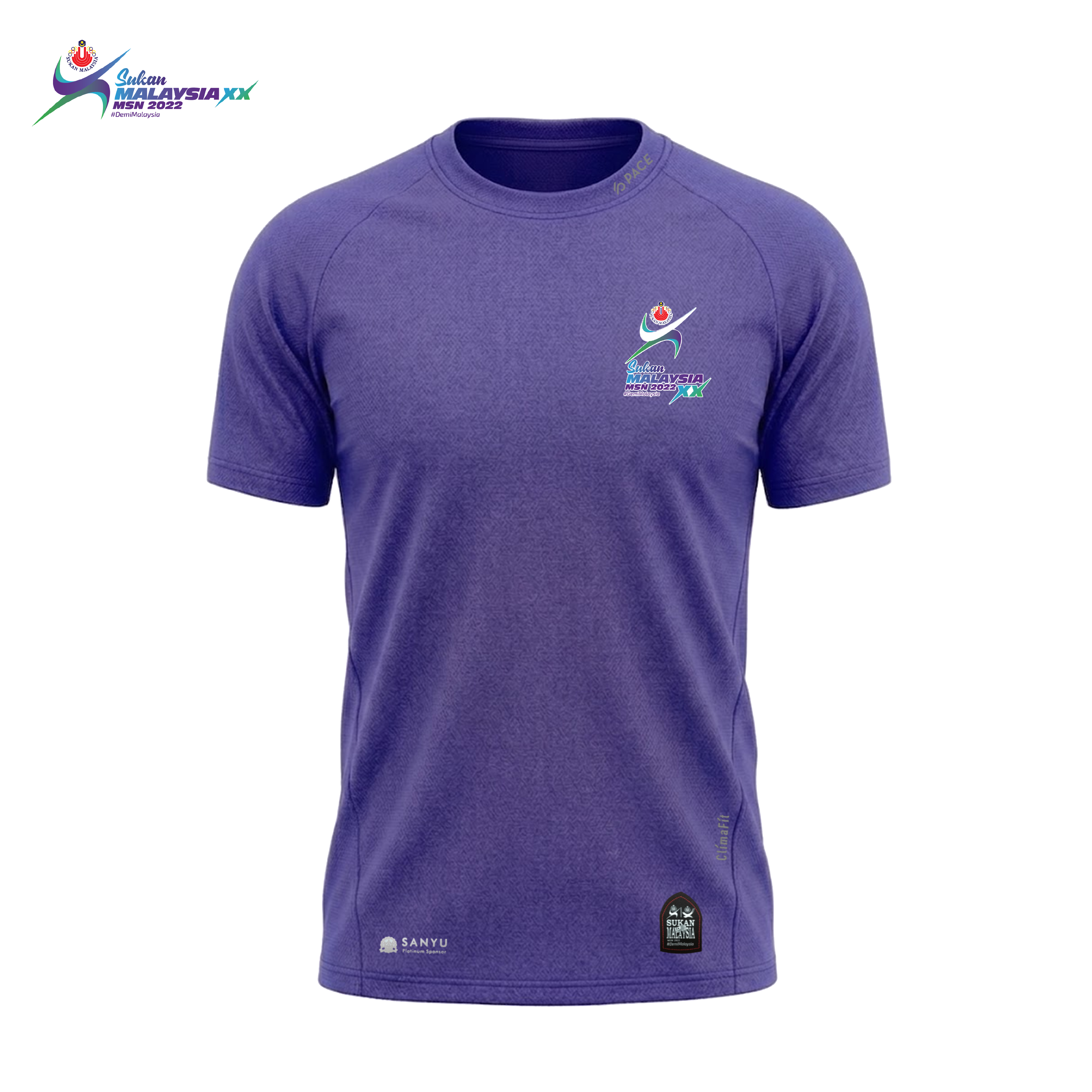 SUKMA`22 ClimaFit Running Tee Short Sleeve