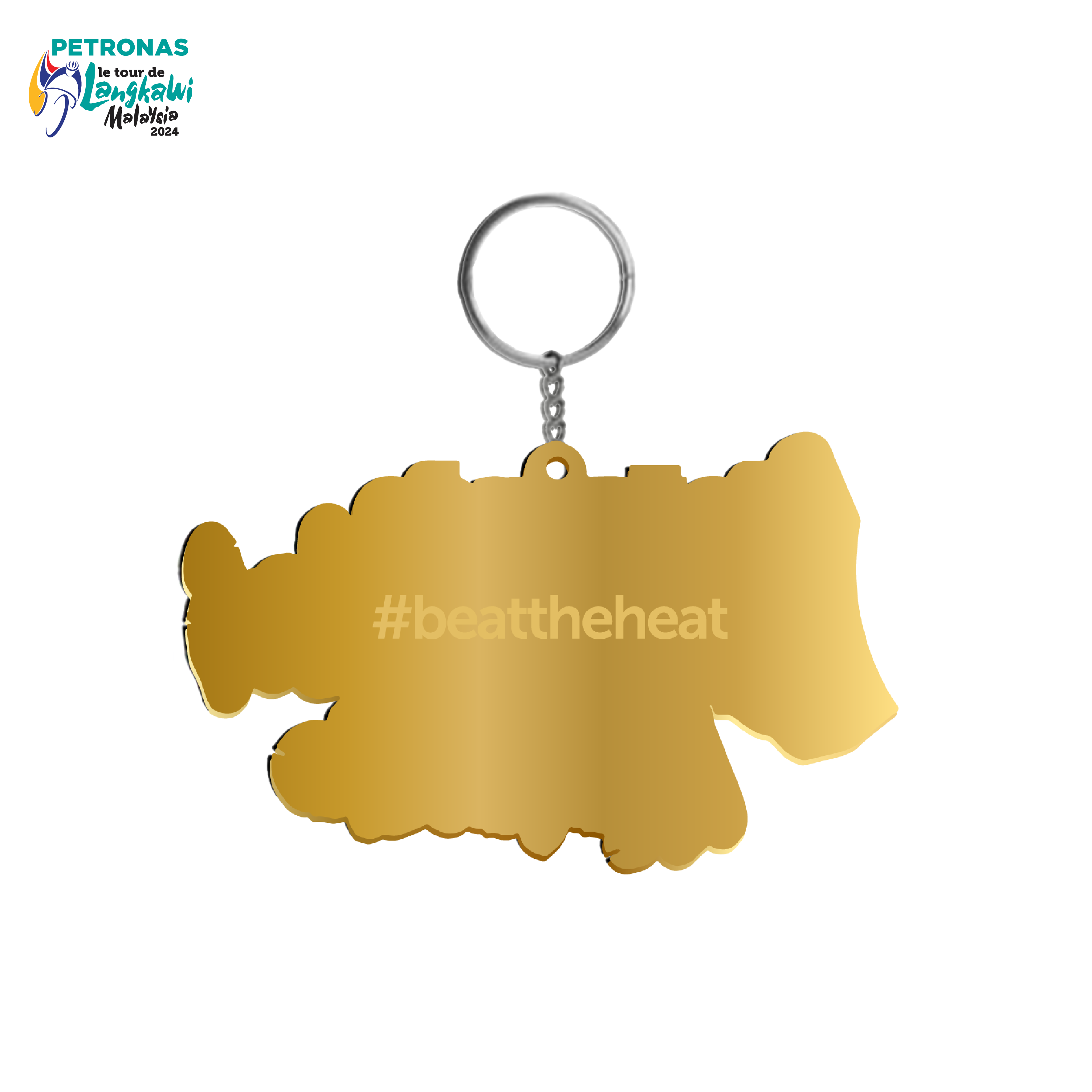 PLTDL`24 Keychain Black Gold
