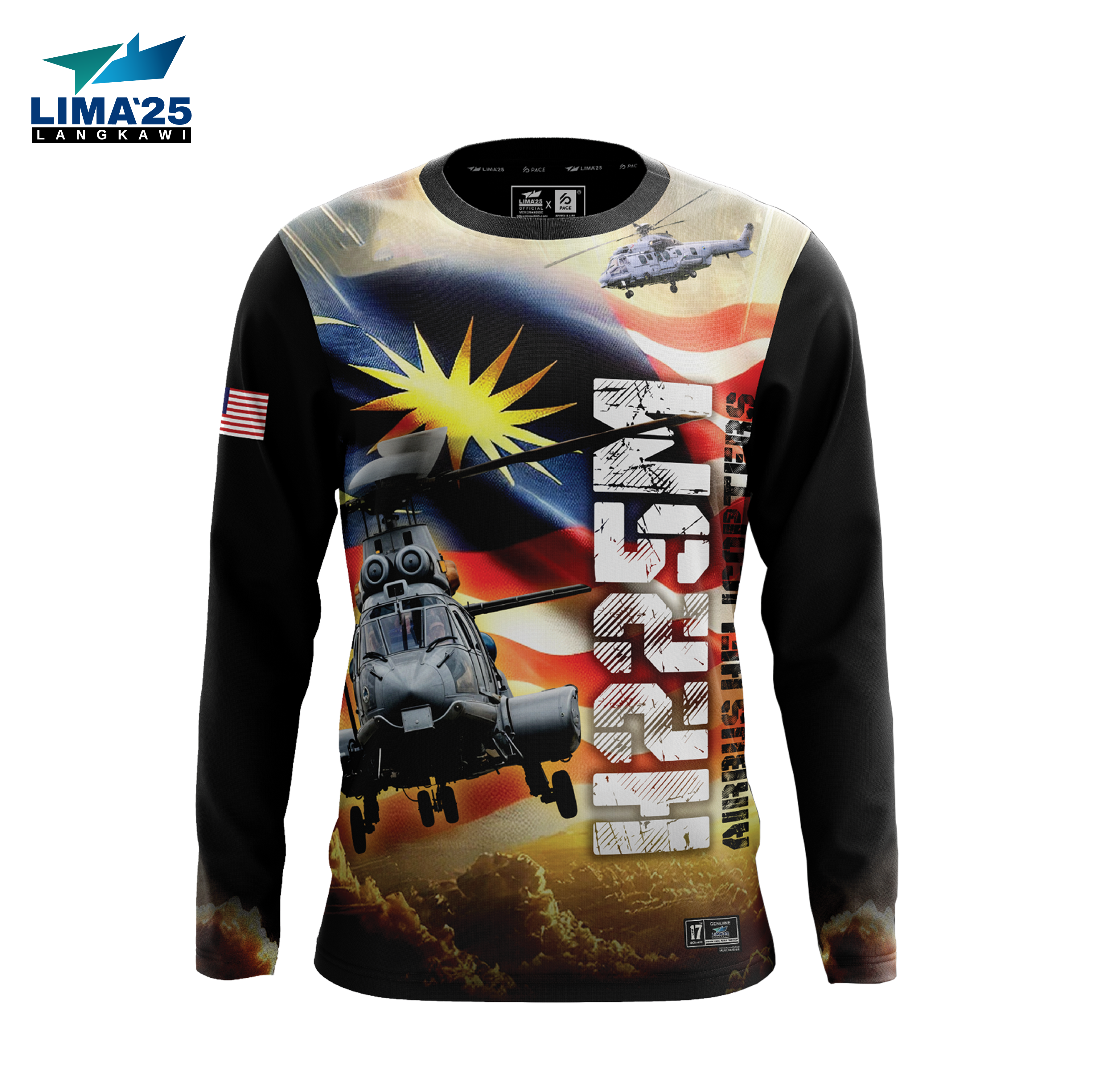 LIMA`25 H22M Airbus Helicopters Long Sleeve