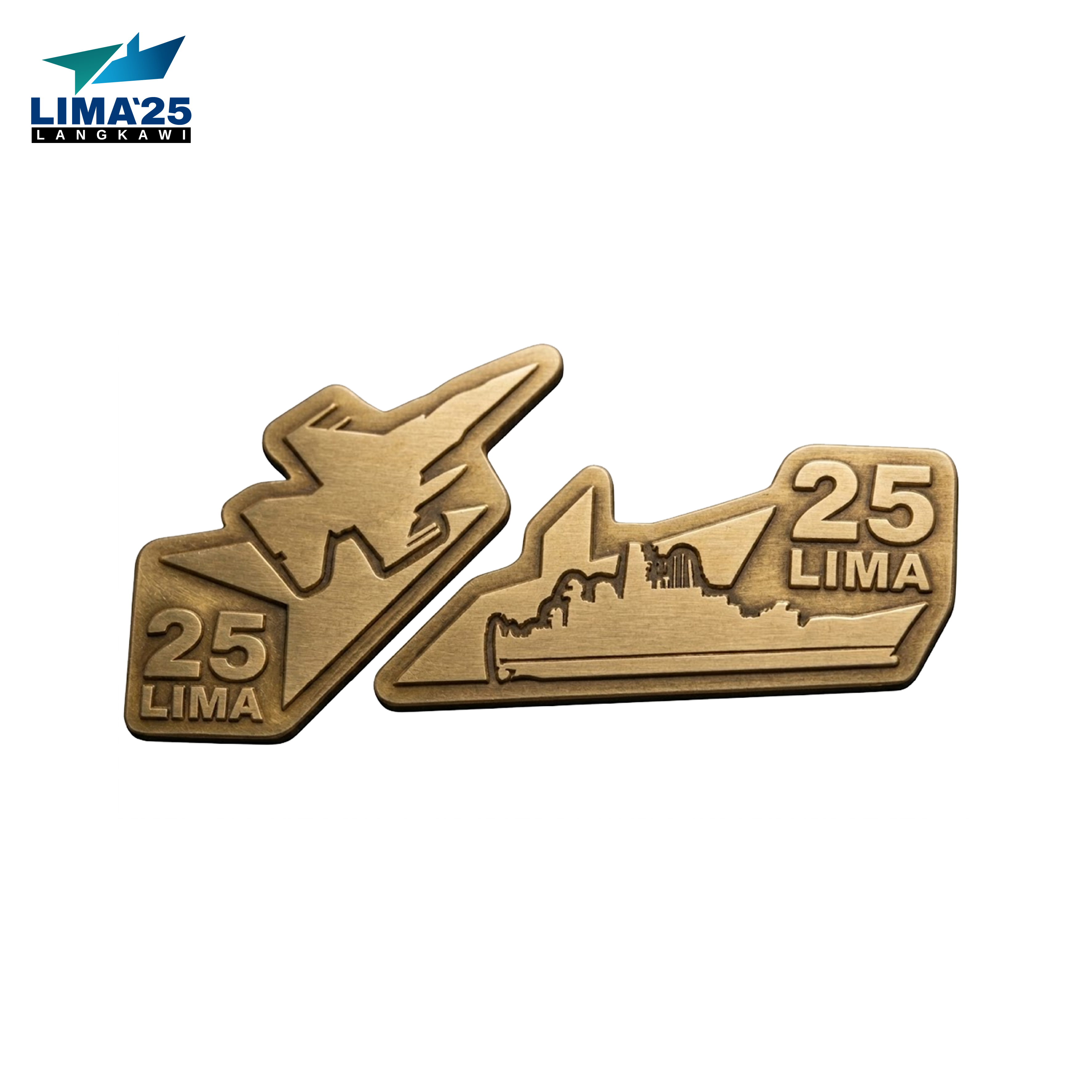 LIMA`25 Metal Collar Pin