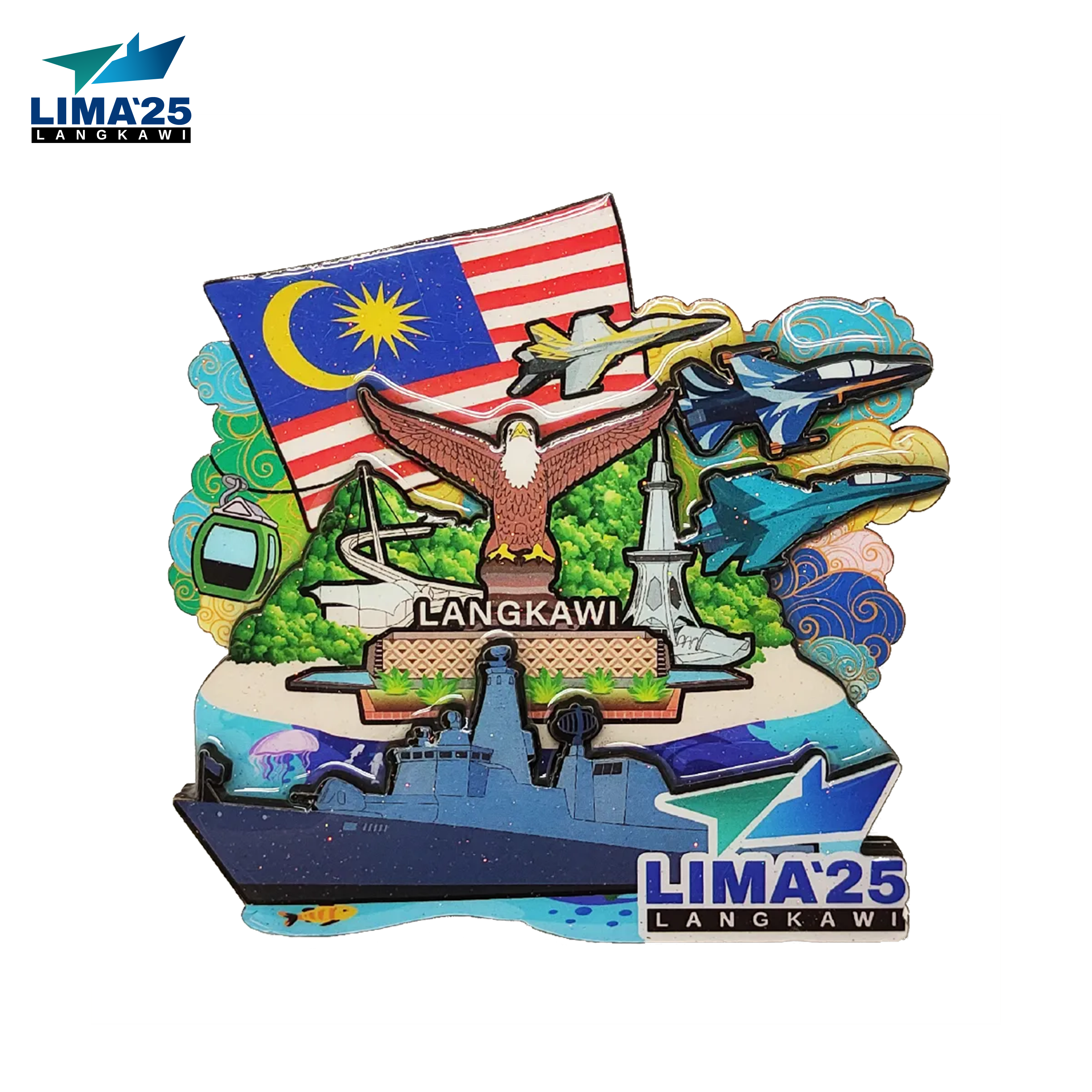LIMA`25 Fridge Magnet