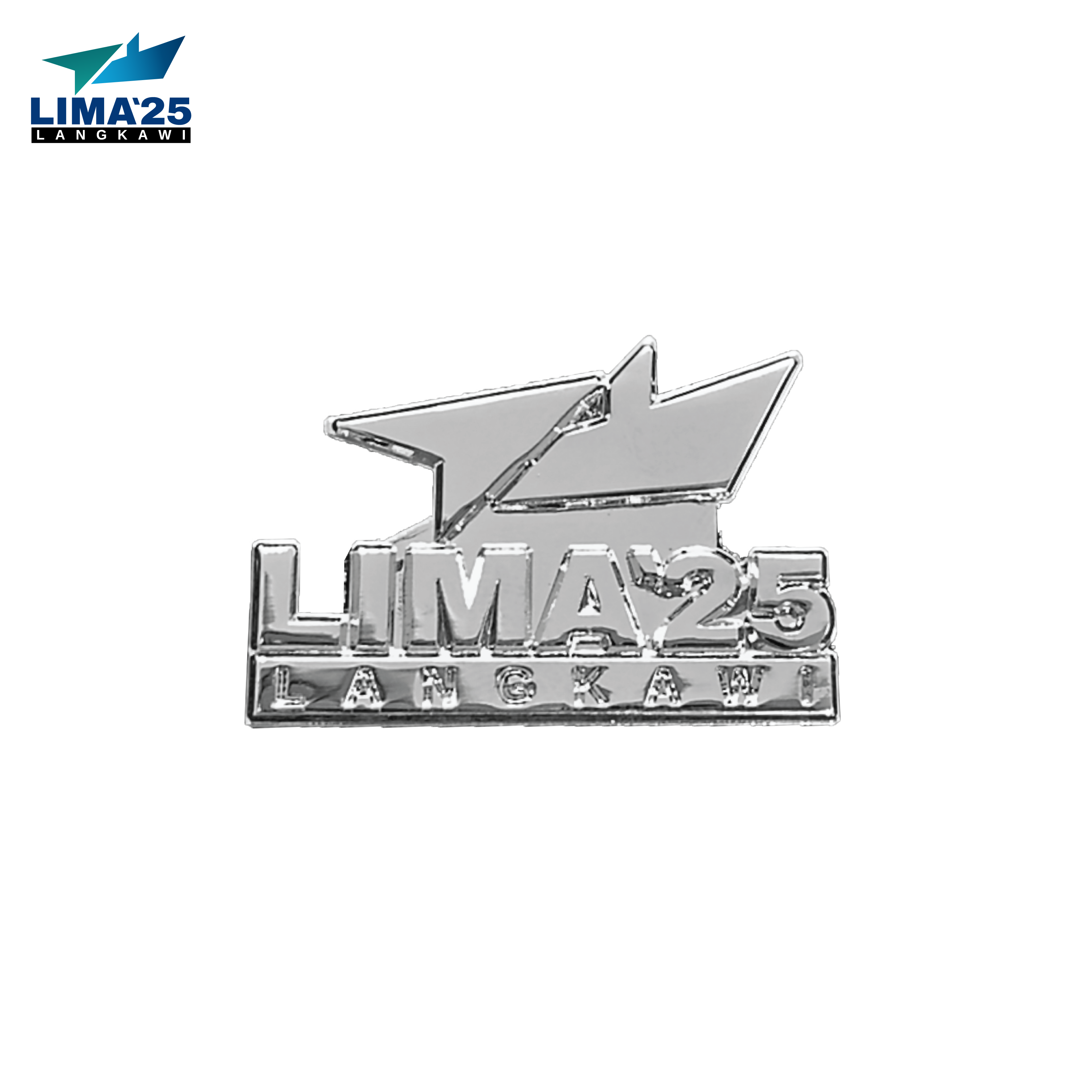 LIMA`25 Silver Collar Pin