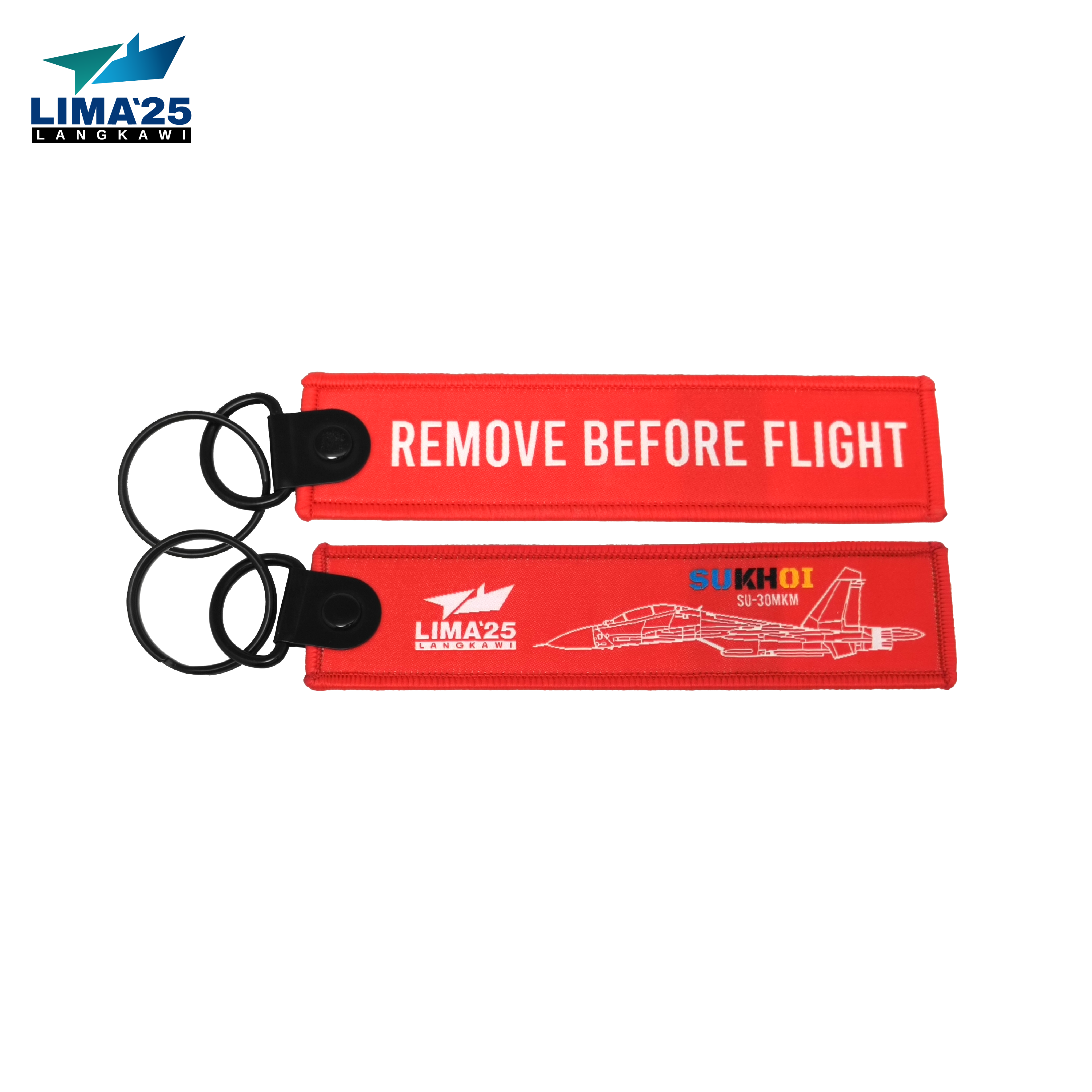 LIMA`25 Remove Before Flight Keychain