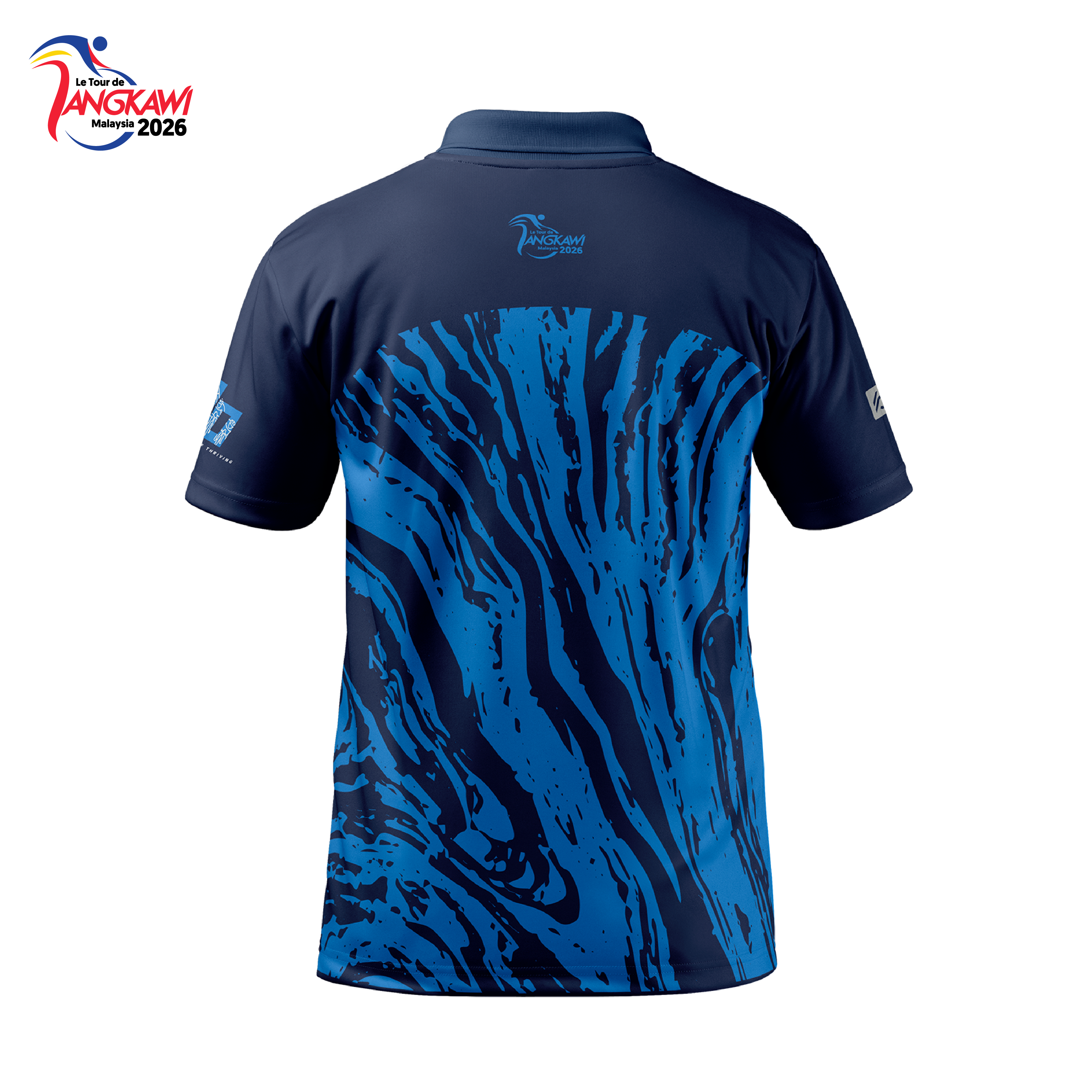 LTDL`26 Polo Zip Blue Surge