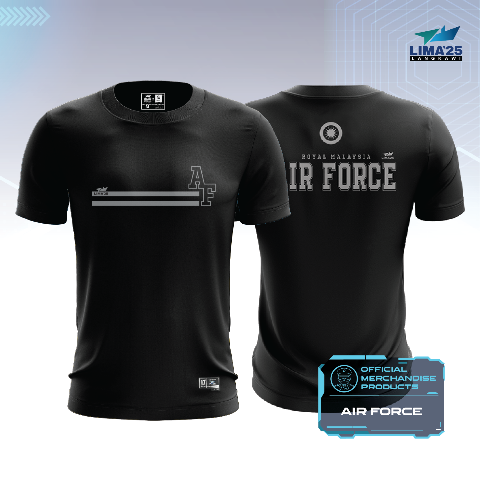 LIMA`25 Royal Malaysian Air Force Graphic Tee