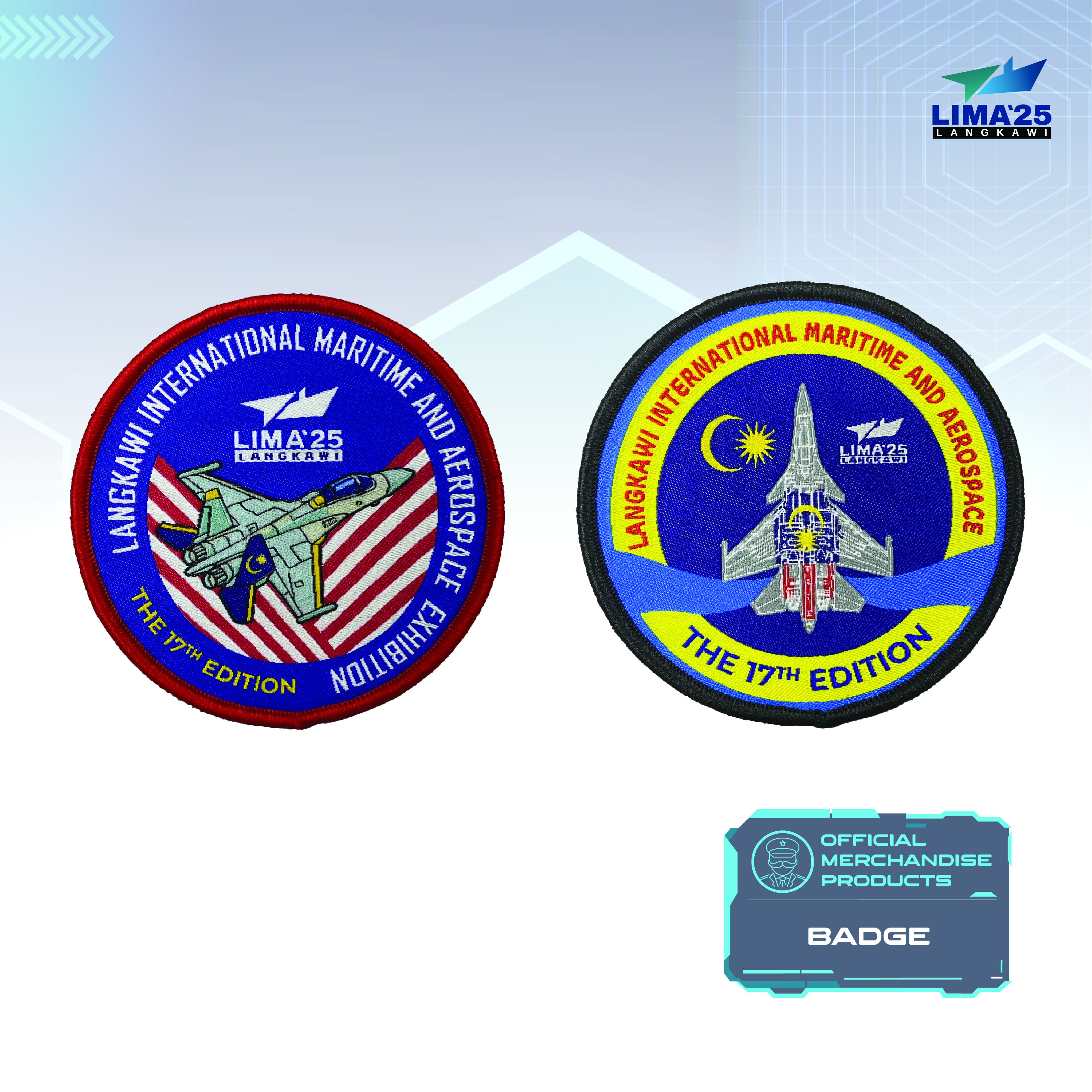 LIMA`25 Patch - Langkawi Internation Maritime And Aerospace