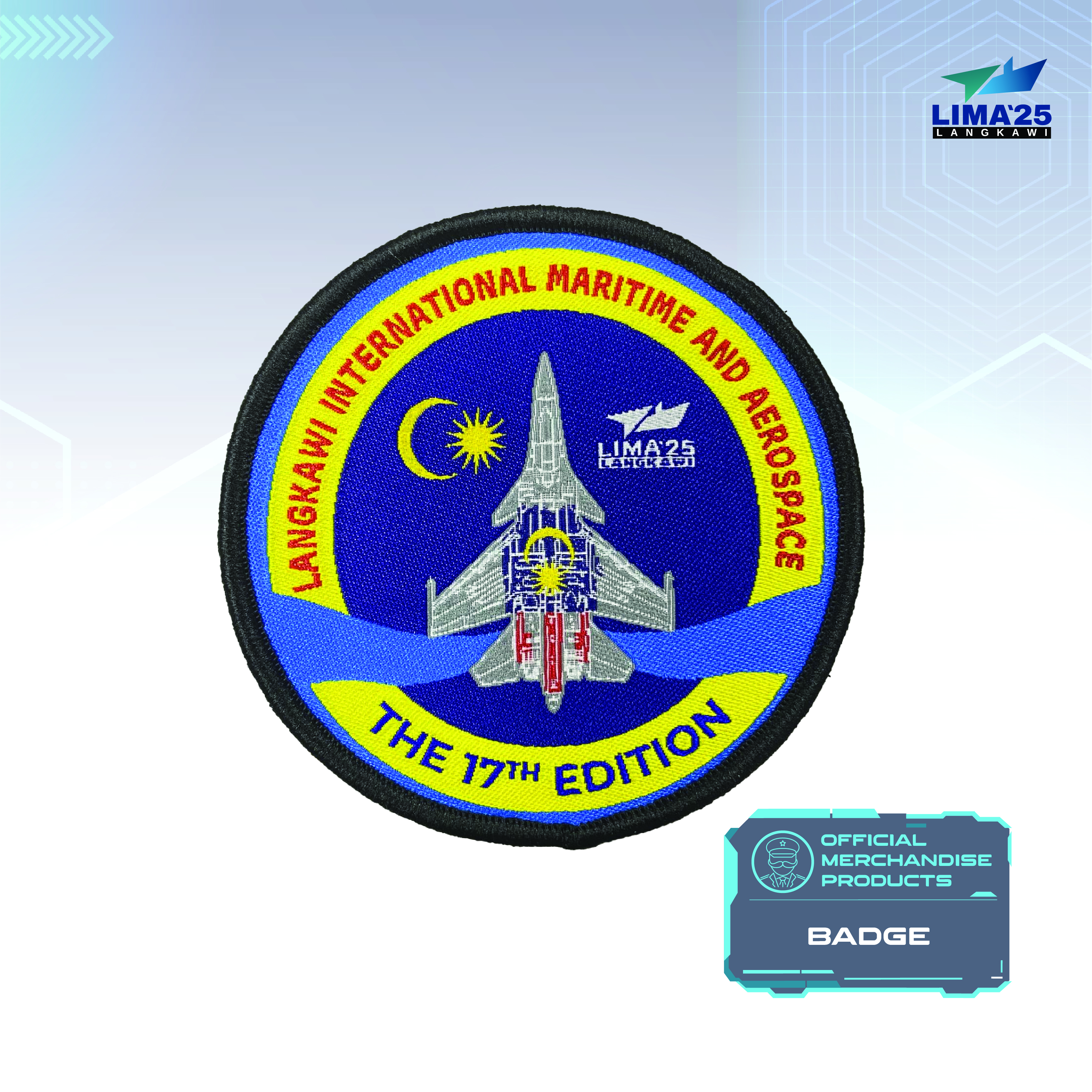 LIMA`25 Patch - Langkawi Internation Maritime And Aerospace