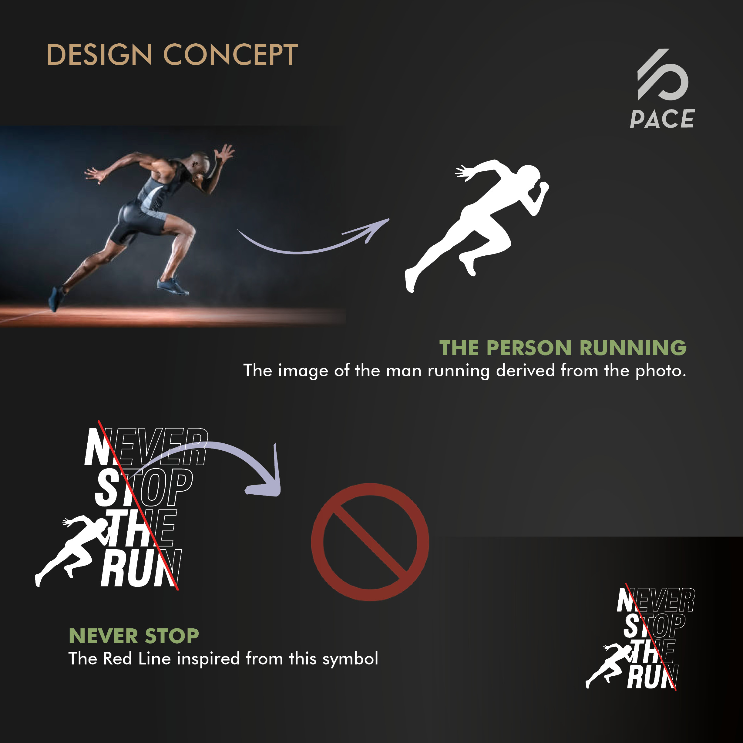 PACE Never Stop The Run Limited Edition Tee
