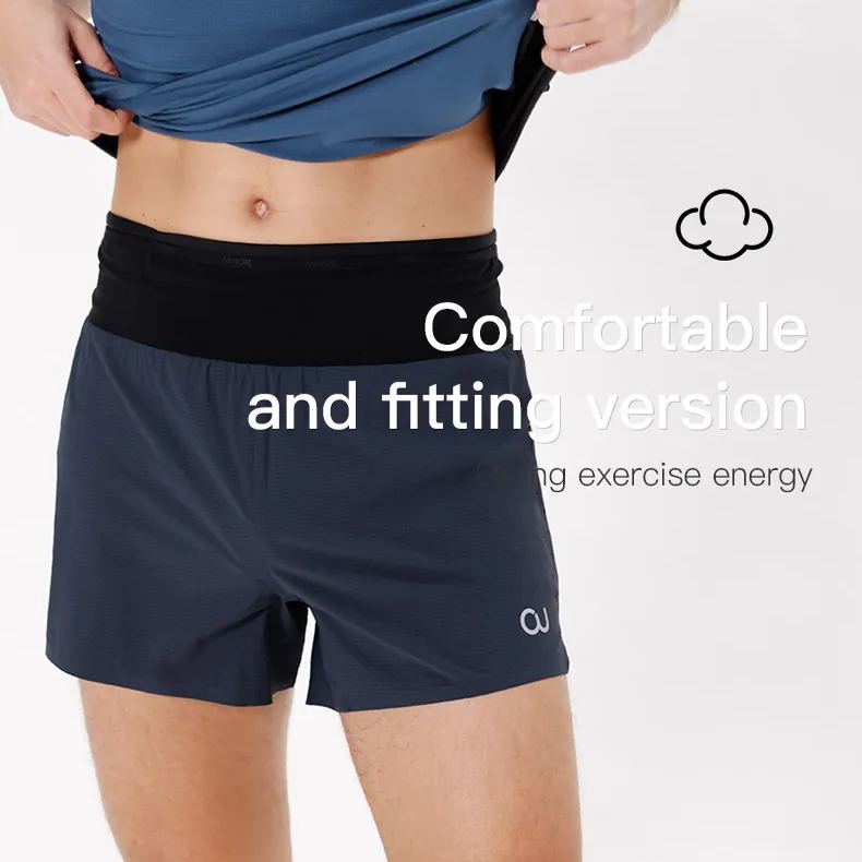 AONIJIE FM5109 Outdoor Sports Men Shorts Quick Dry Running Gym Soccer Marathon Athletic Trunks Breathable Male Shorts