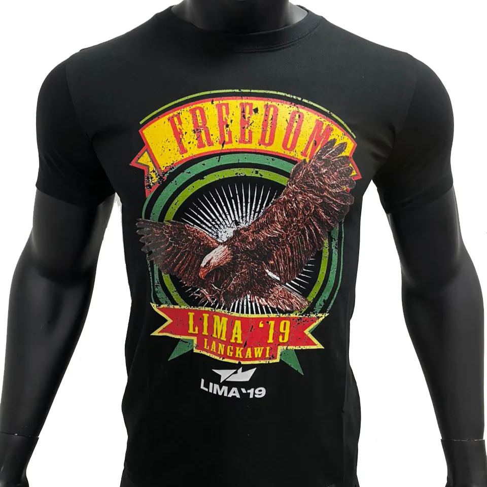 LIMA19 Langkawi freedom eagle baju tshirts