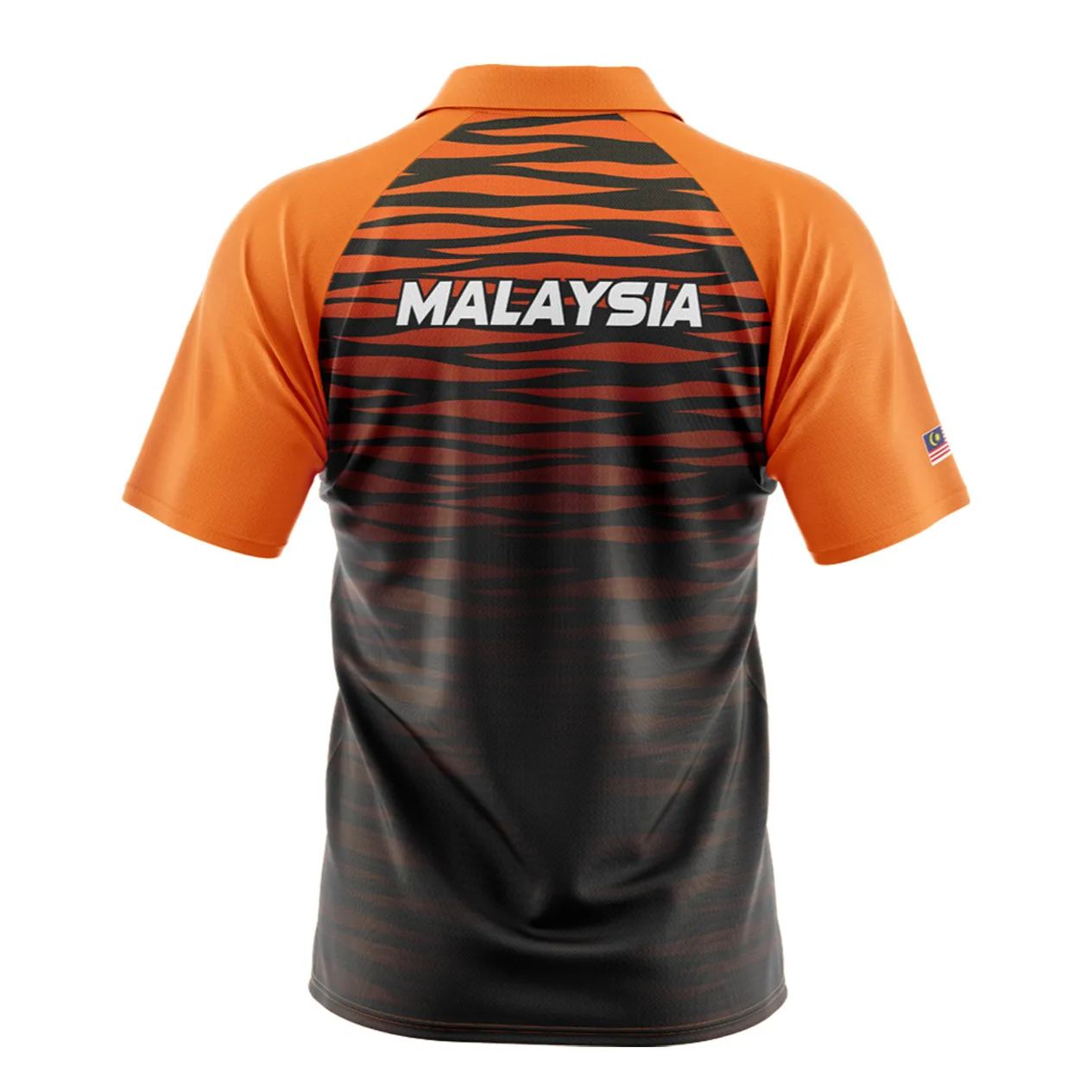 PACE TIGER STRIPE SERIES -TEAM MALAYSIA POLO TEE - ORG