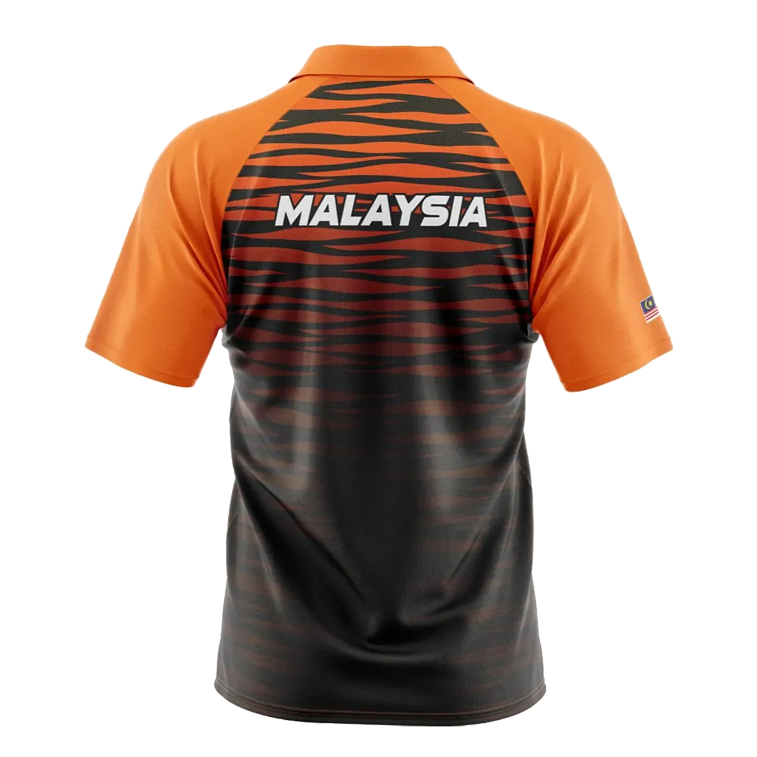 PACE TIGER STRIPE SERIES -TEAM MALAYSIA POLO TEE - ORG