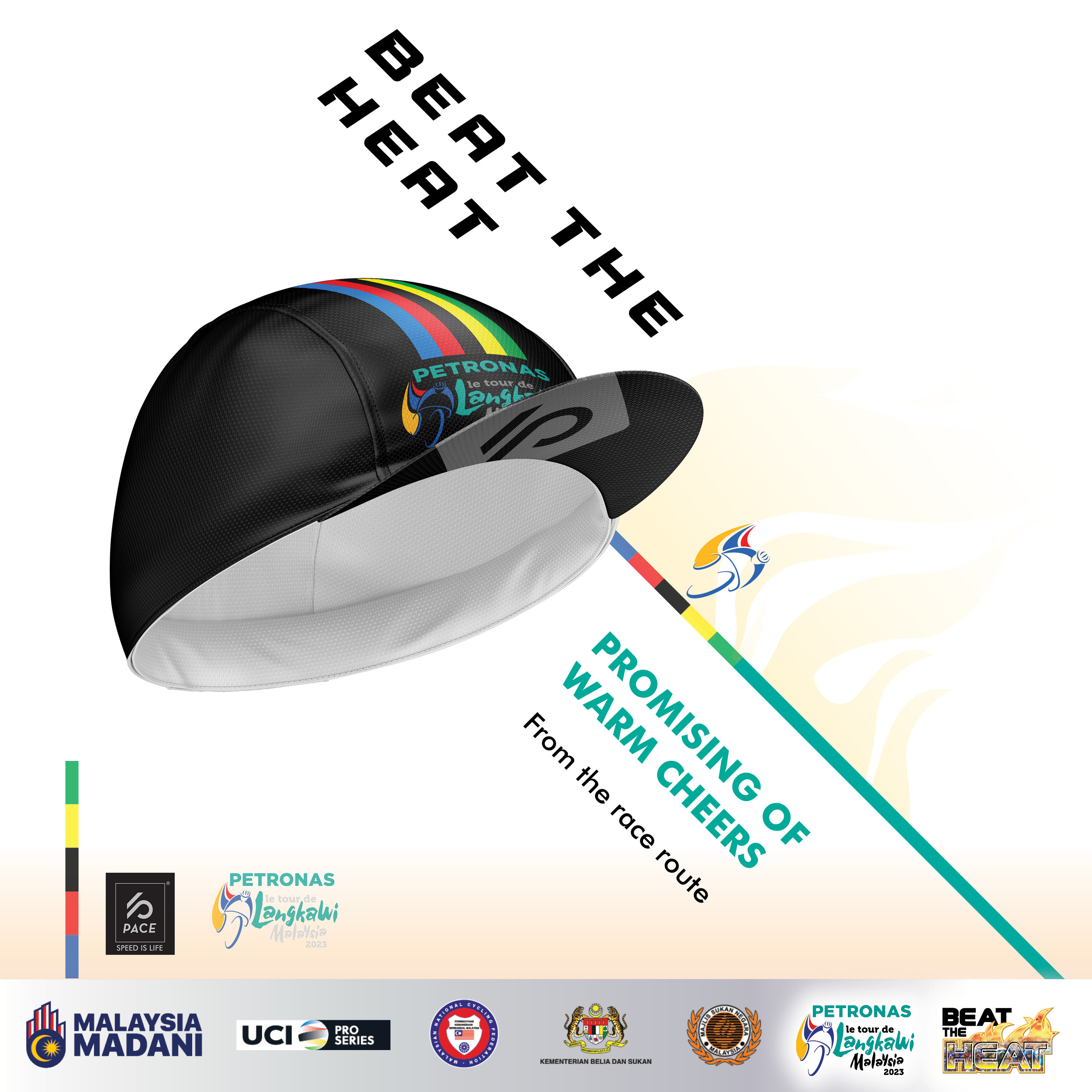 LTDL`23 CYCLING CAP BLACK COLLECTION BLACK