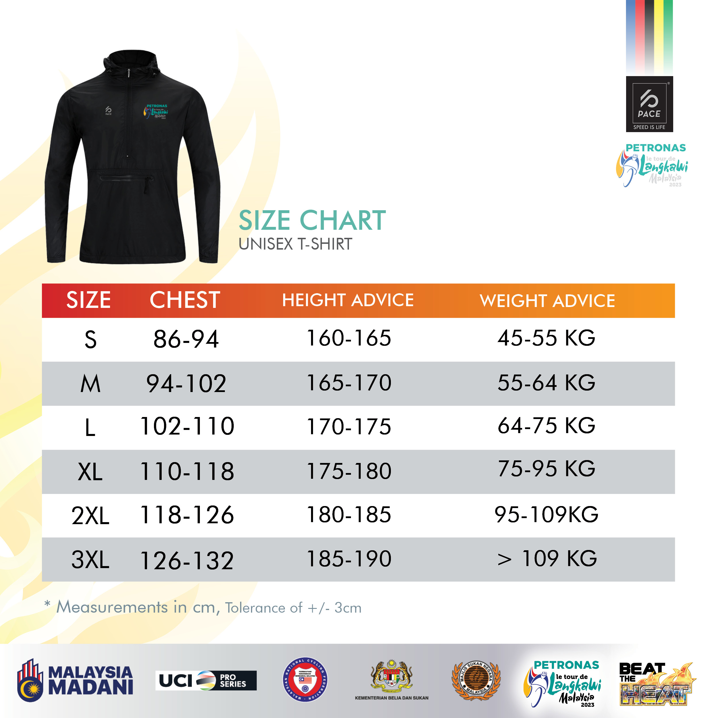 CYCLING JACKET BLACK