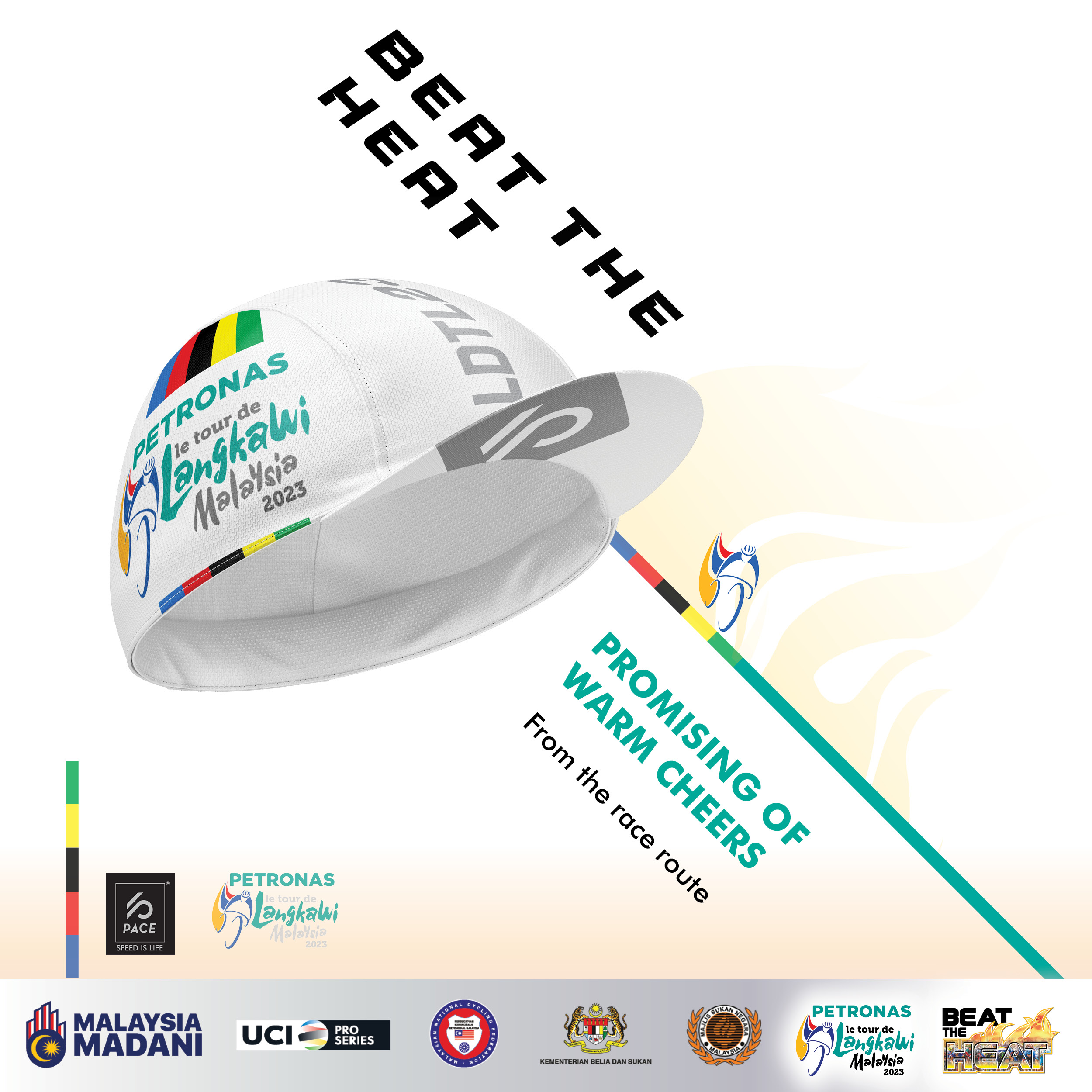 LTDL`23 CYCLING CAP WHITE COLLECTION WHITE