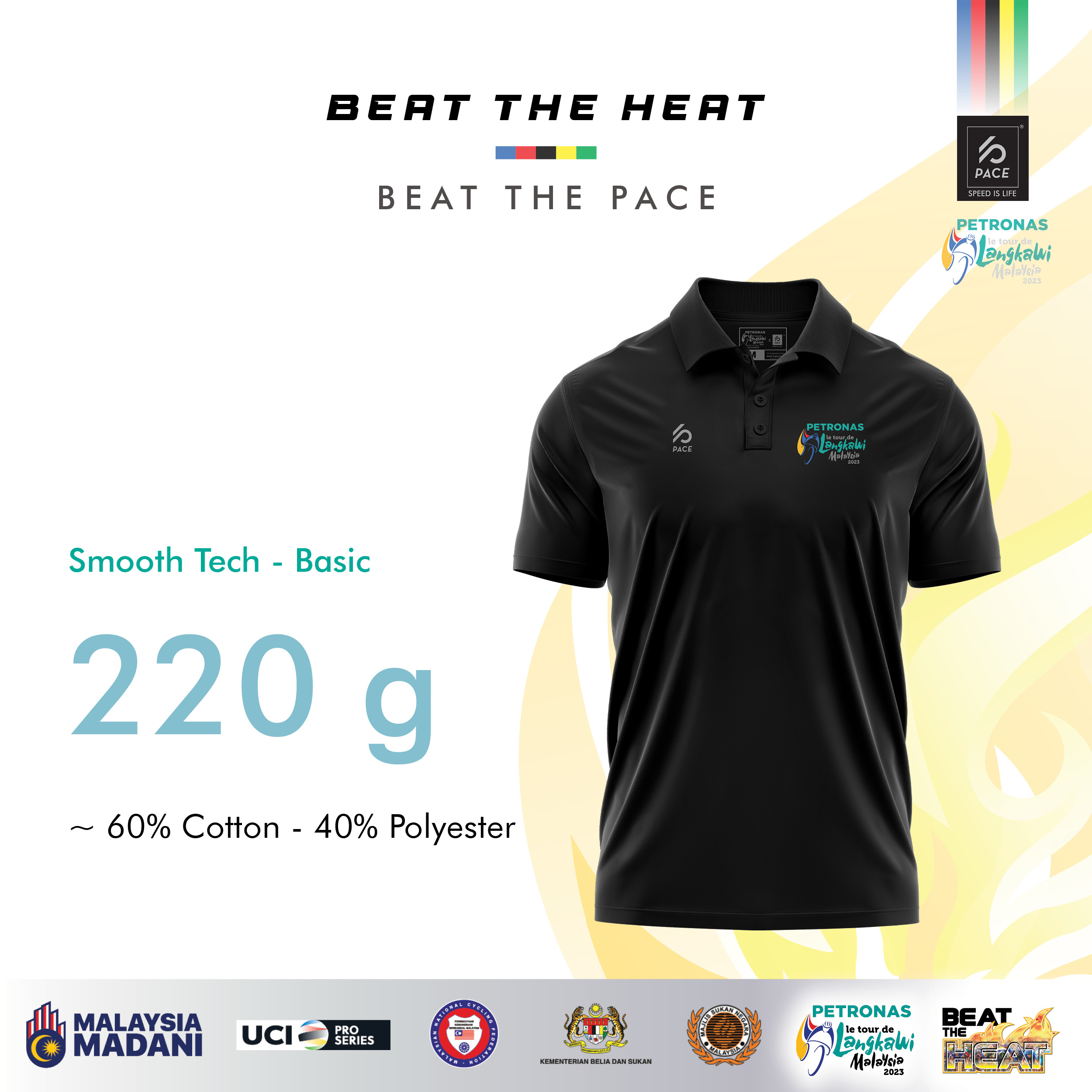 BASIC Polo Tee Black