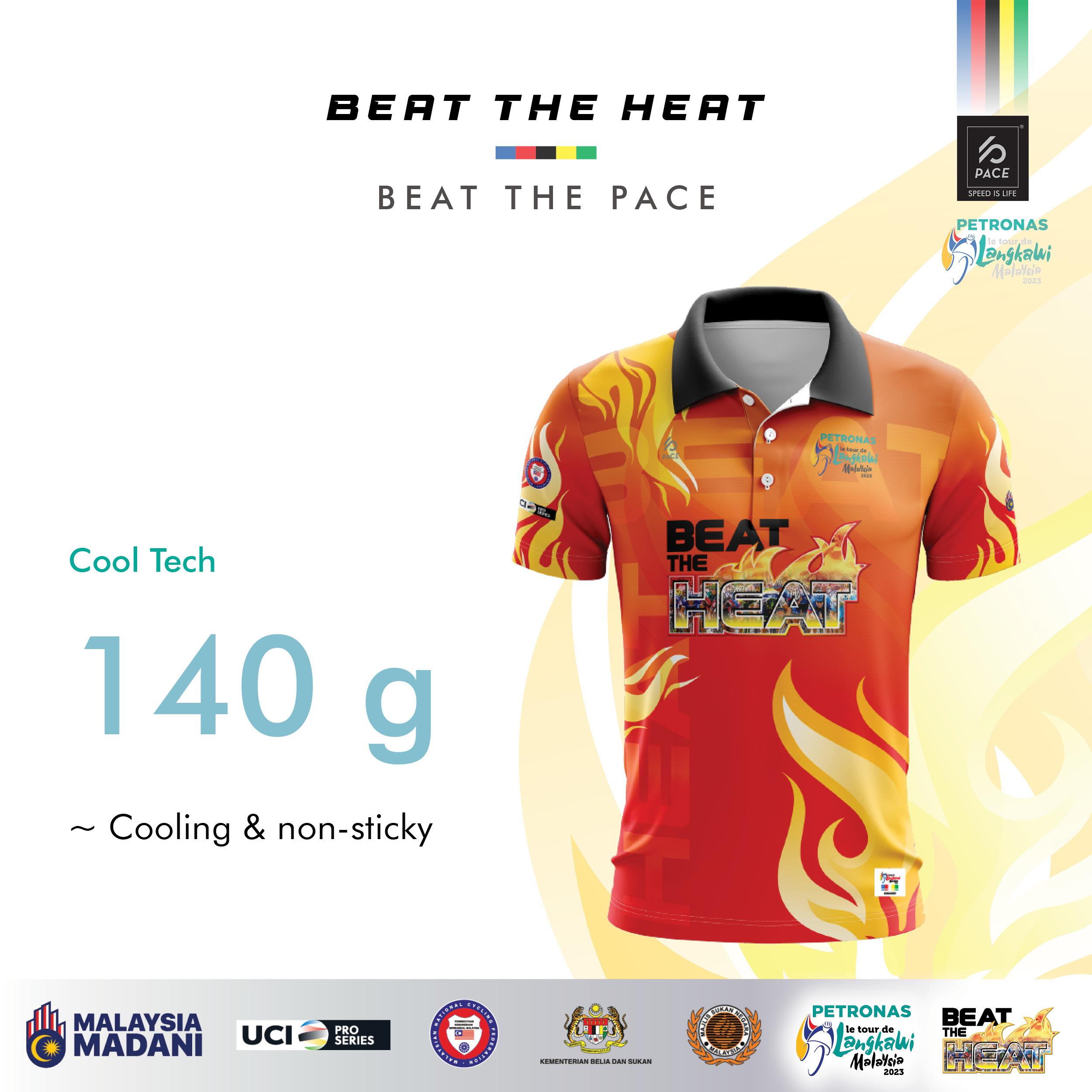 LTDL`23 POLO TEE BEAT THE HEAT 