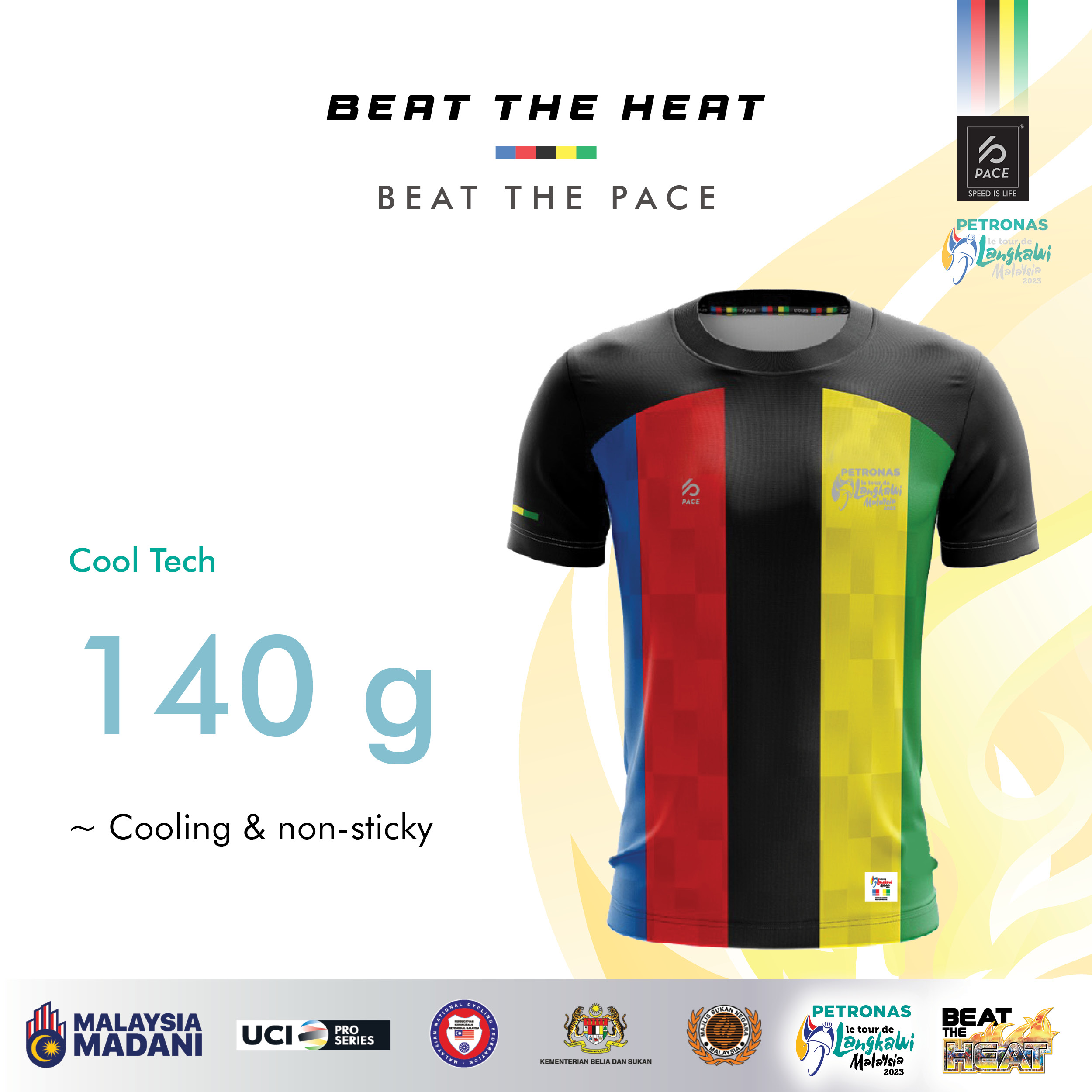 LTDL`23 UCI TONE TEE BLACK