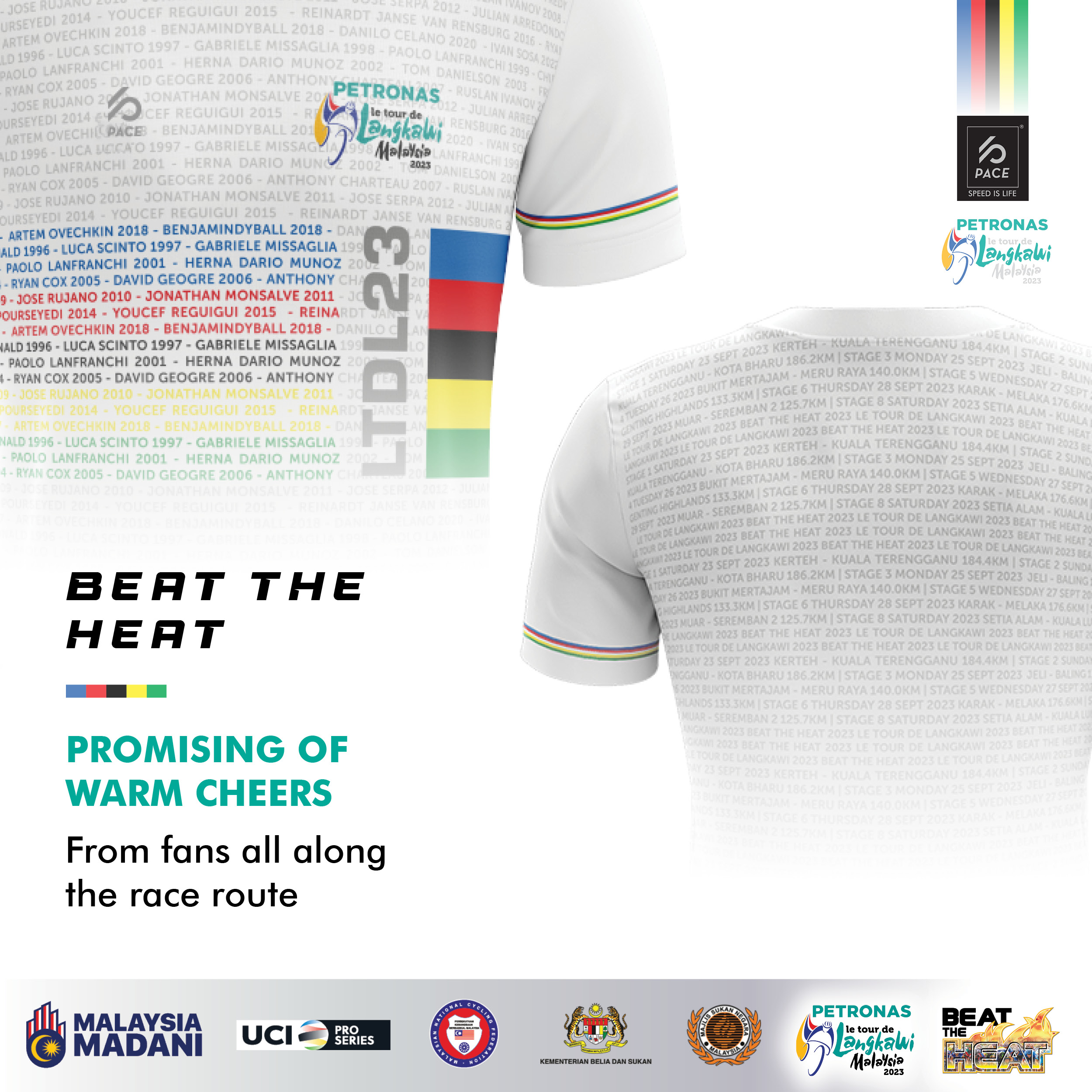 LTDL`23 CHAMPION TEE WHITE