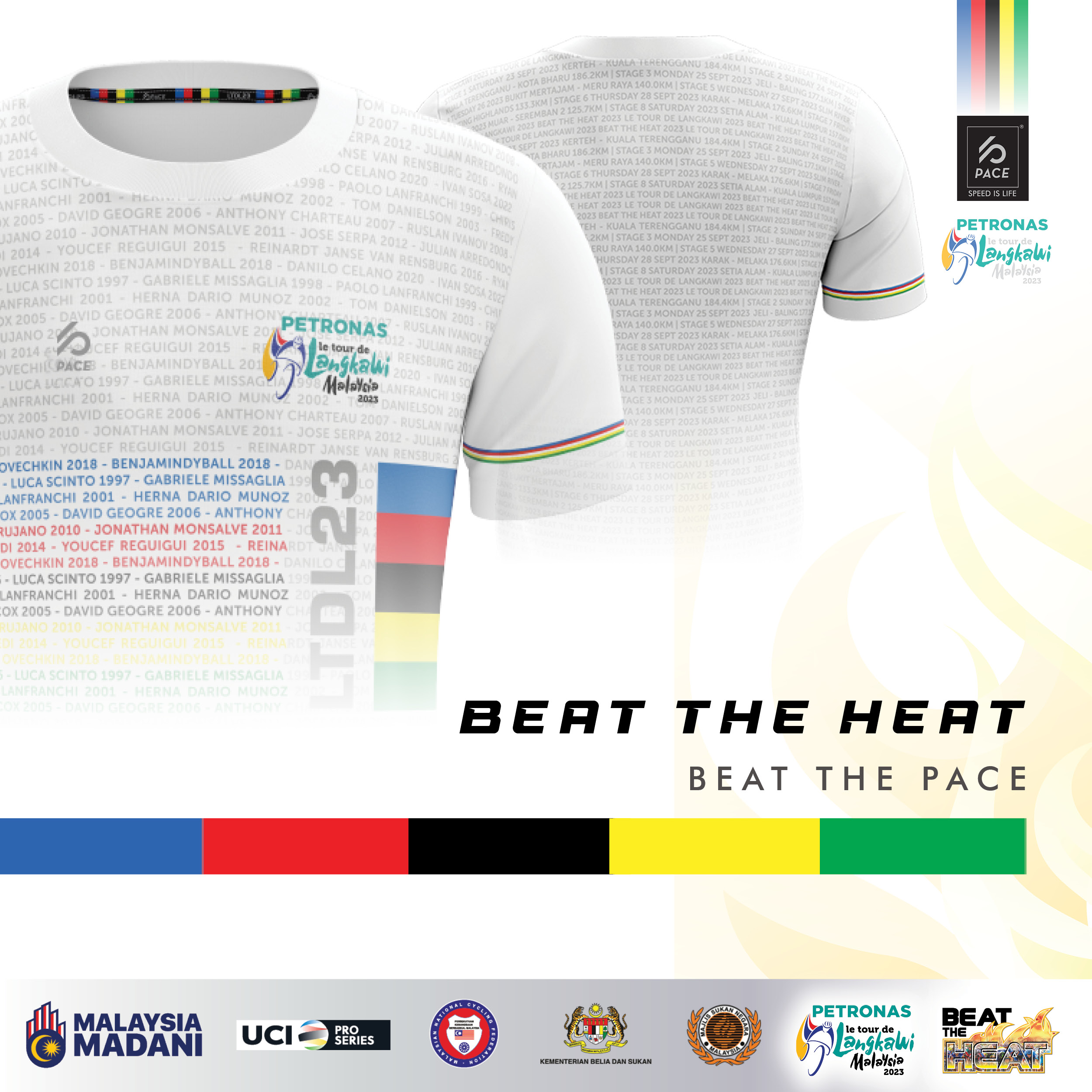 LTDL`23 CHAMPION TEE WHITE