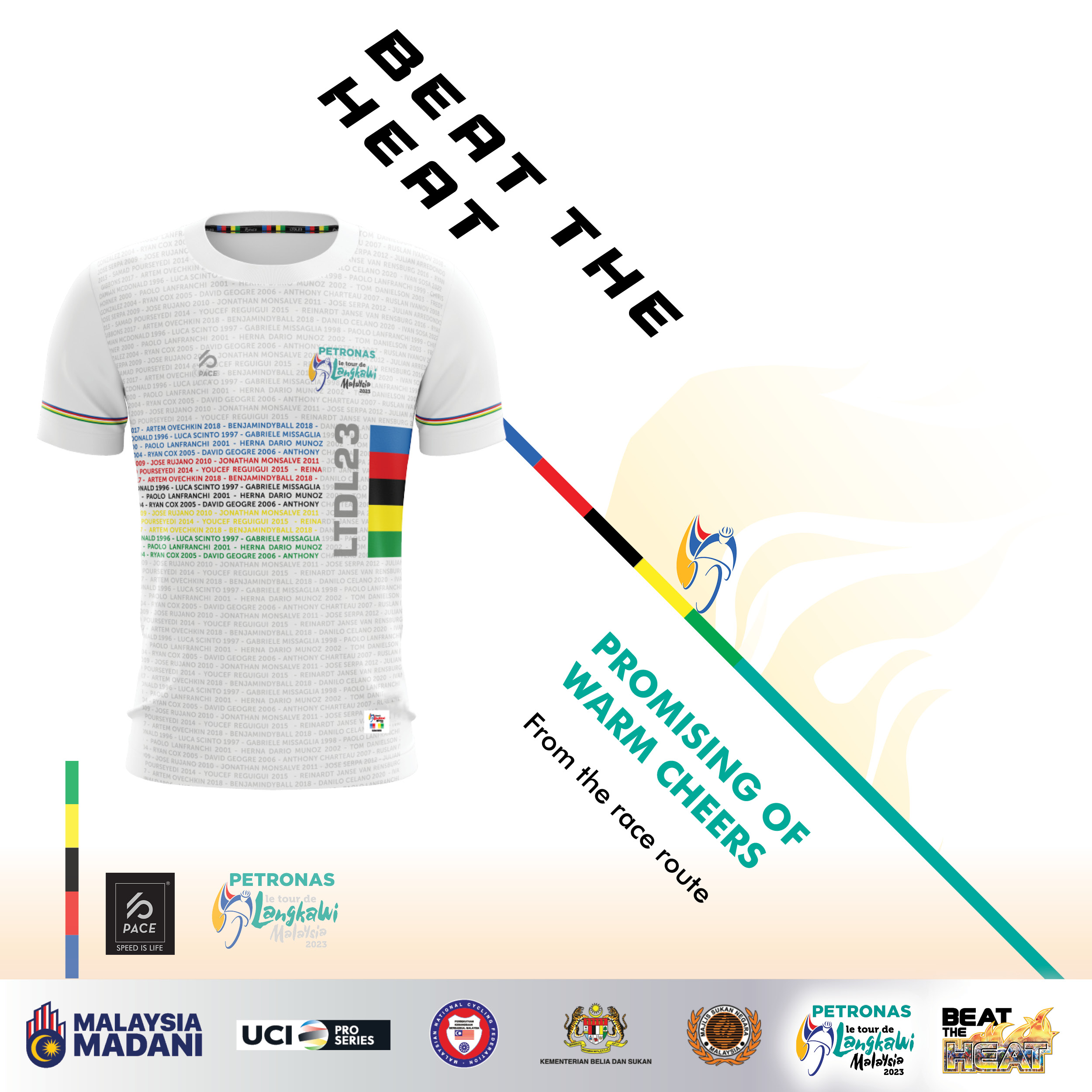 LTDL`23 CHAMPION TEE WHITE