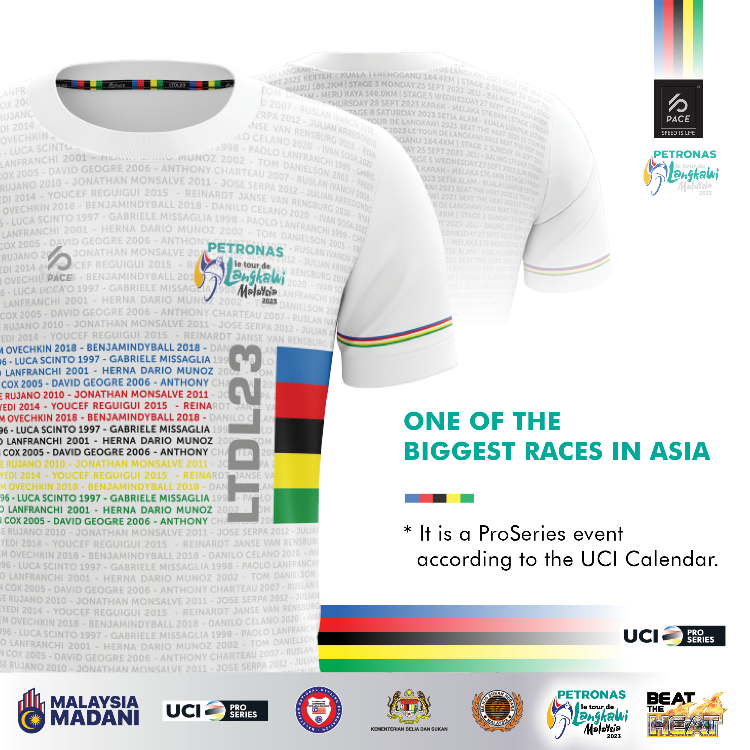 LTDL`23 CHAMPION TEE WHITE