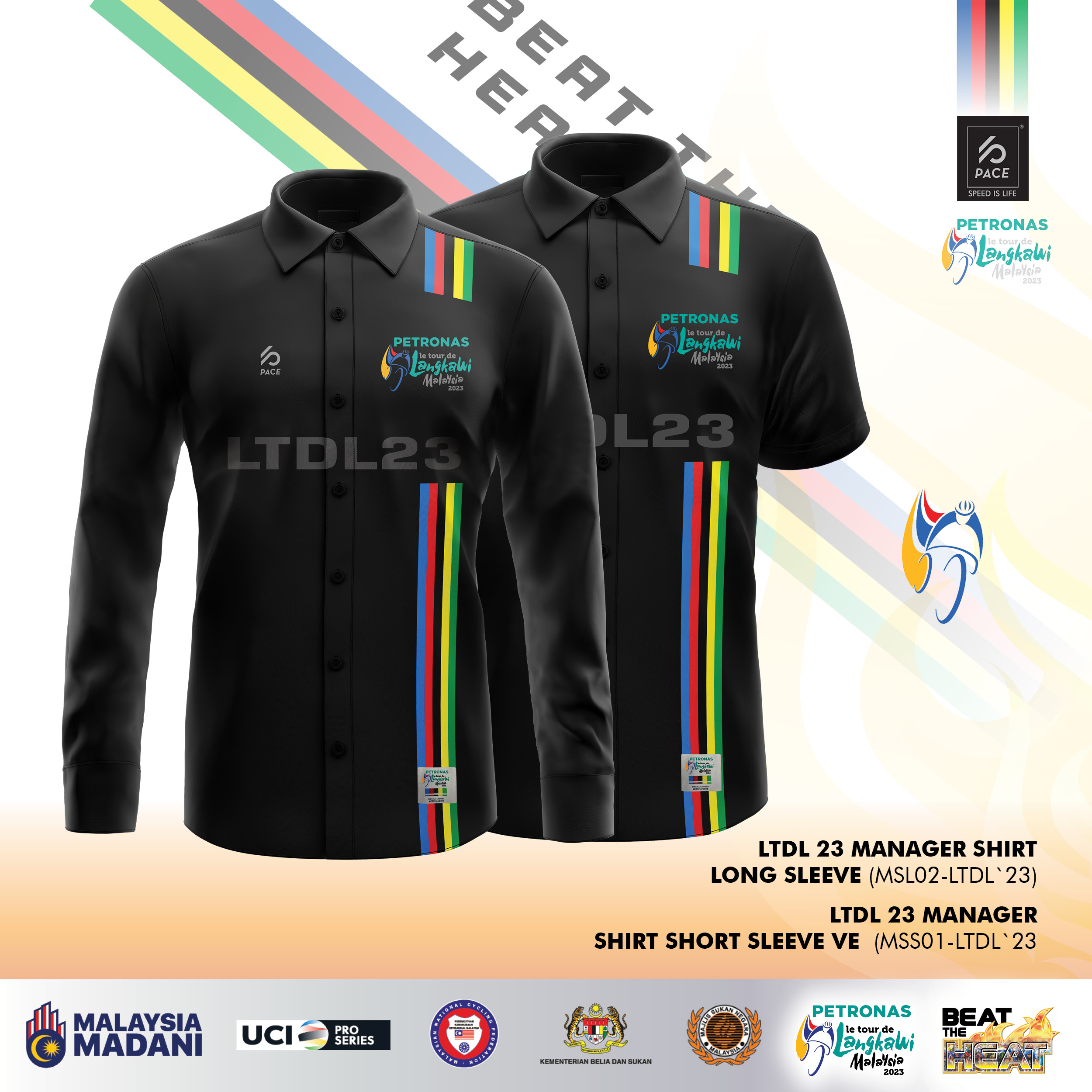 LTDL 23 MANAGER SHIRT SHORT SLEEVE & LONG SLEEVE 