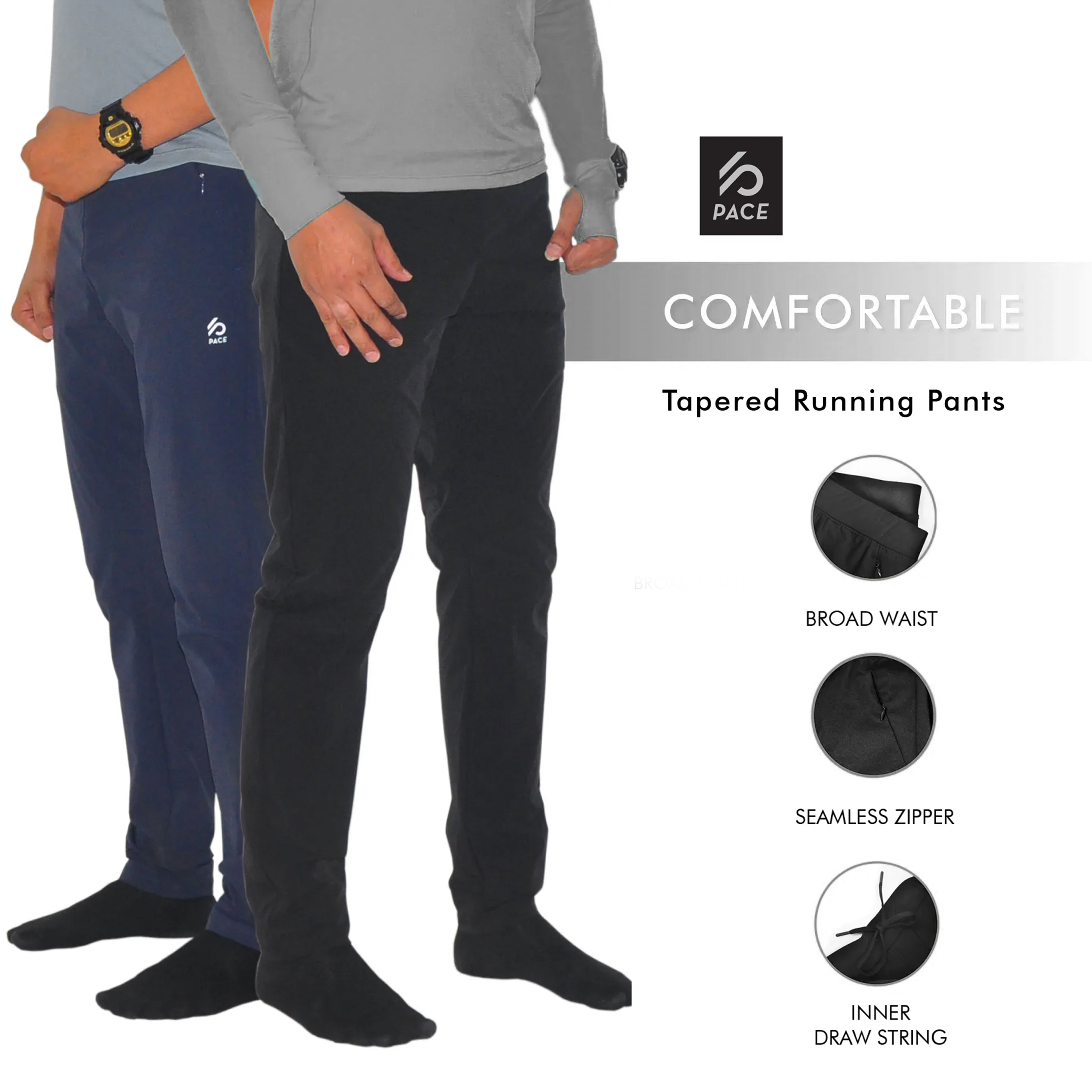 PACE Tapered Running Pants Full