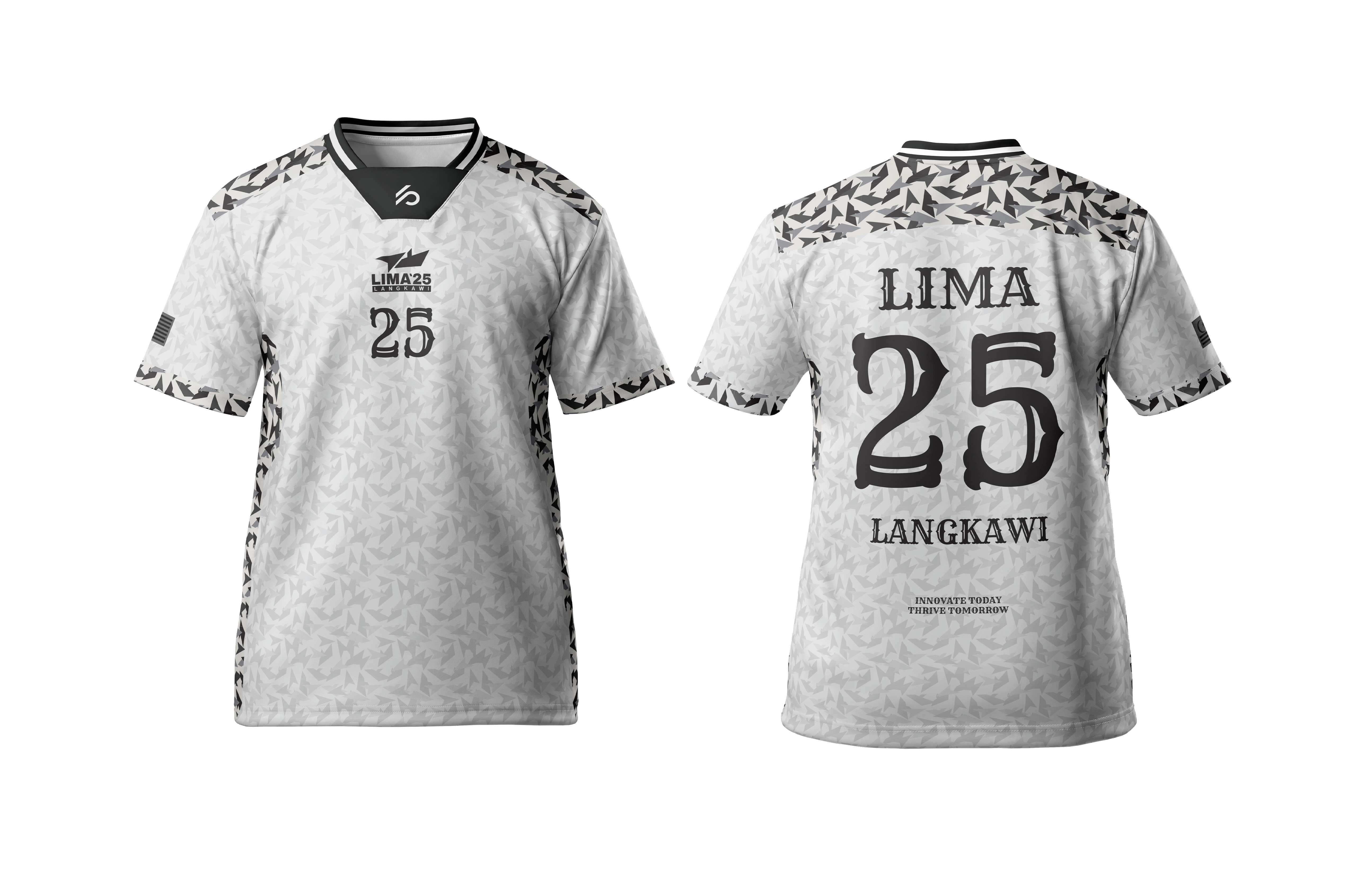 LIMA`25 White Falcon V-Neck