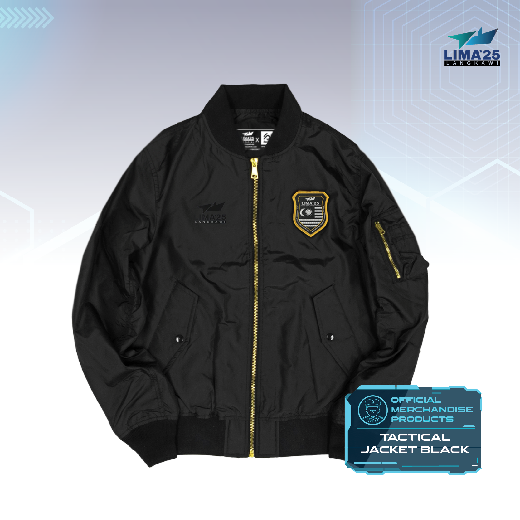LIMA`25 Tactical Jacket Black