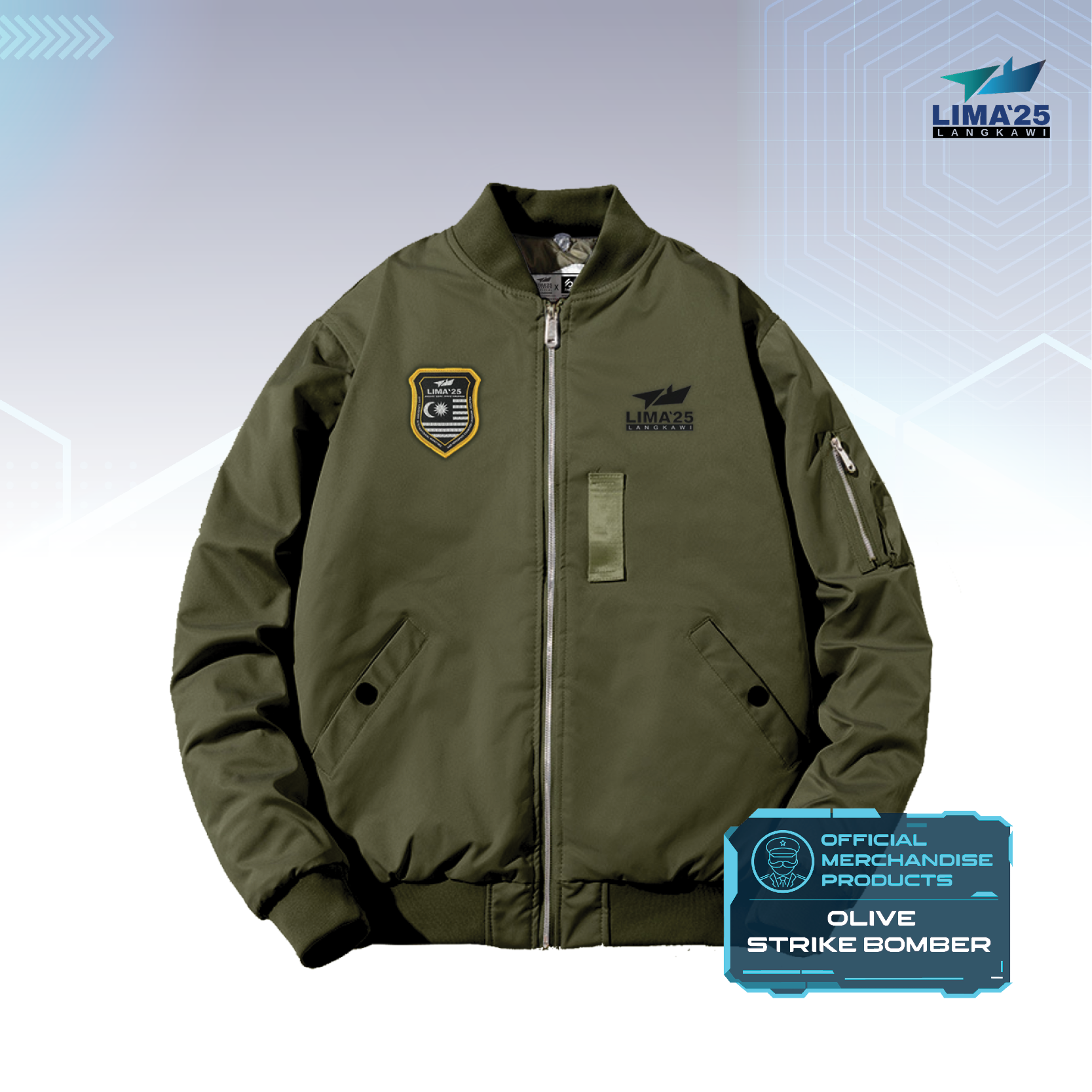 LIMA`25 Olive Strike Bomber