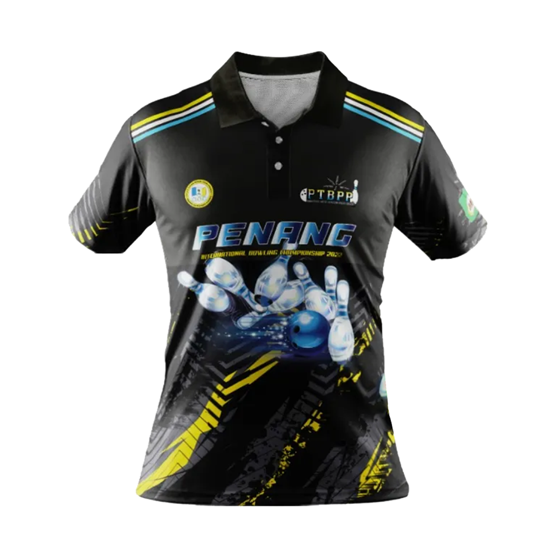 BOWLING SPORT Striking Skillet Polo Tee