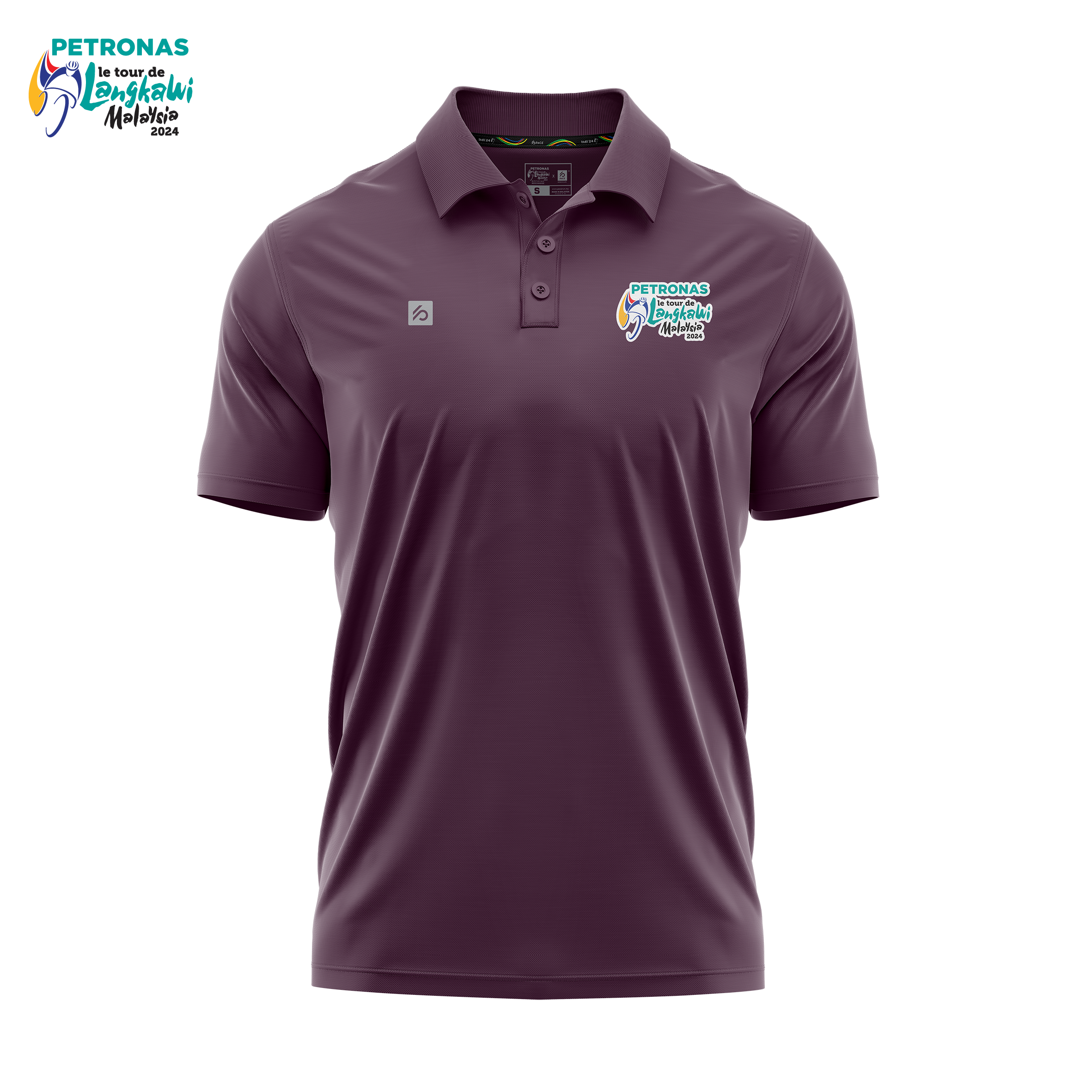 PLTDL`24 Classic Polo Tee Grape Purple