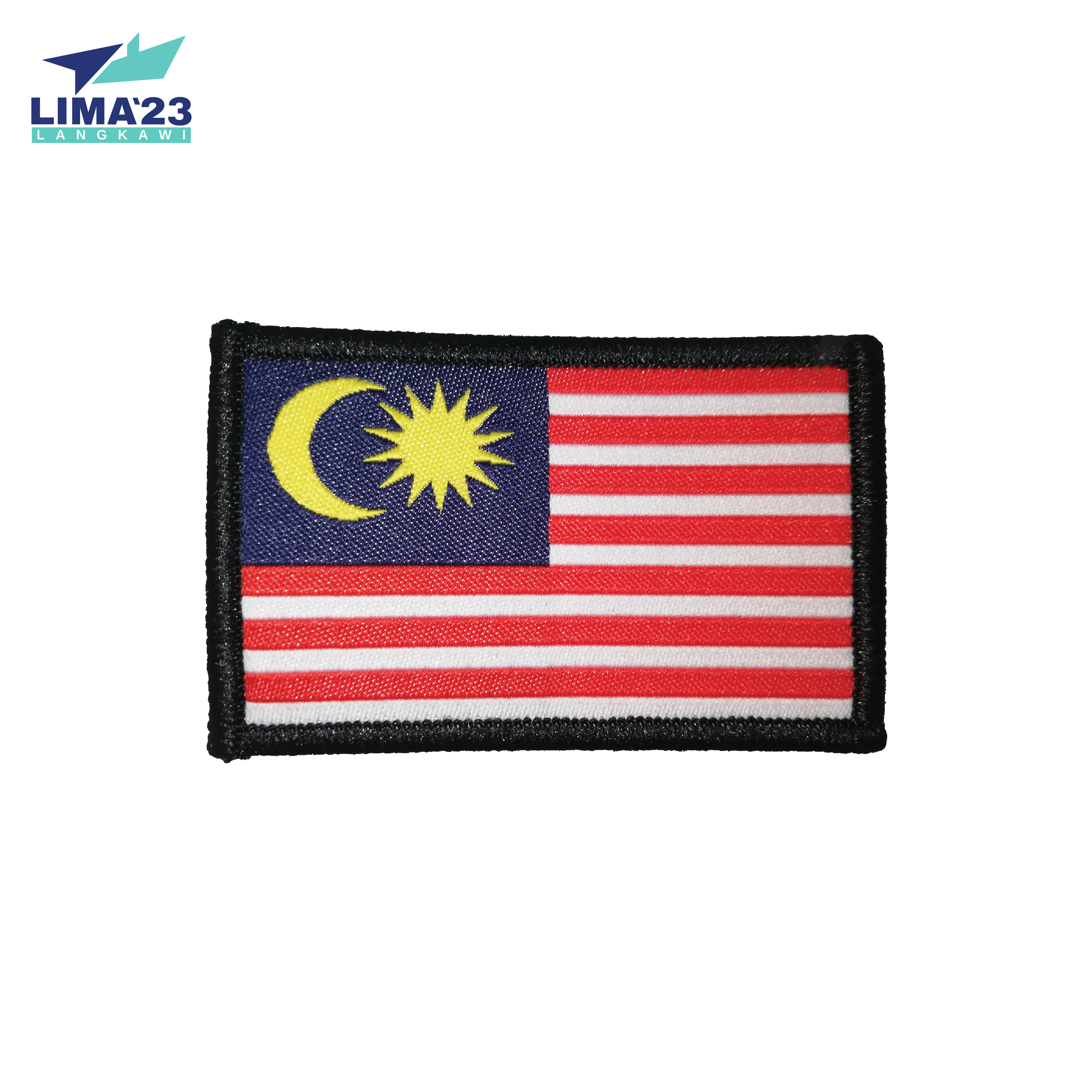 LIMA`23 Malaysia Flag Badge