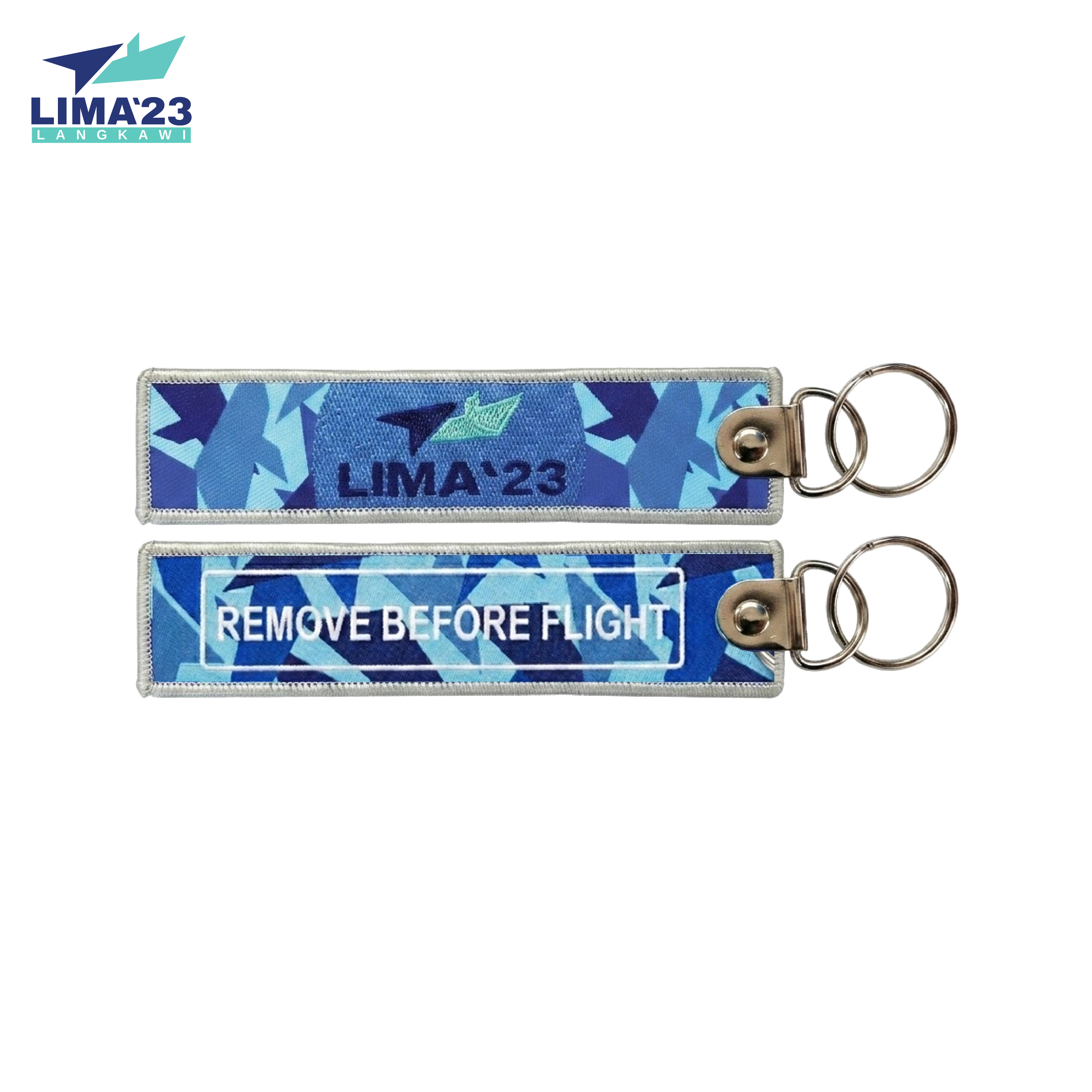 LIMA`23 Keychain Remove Before Flight