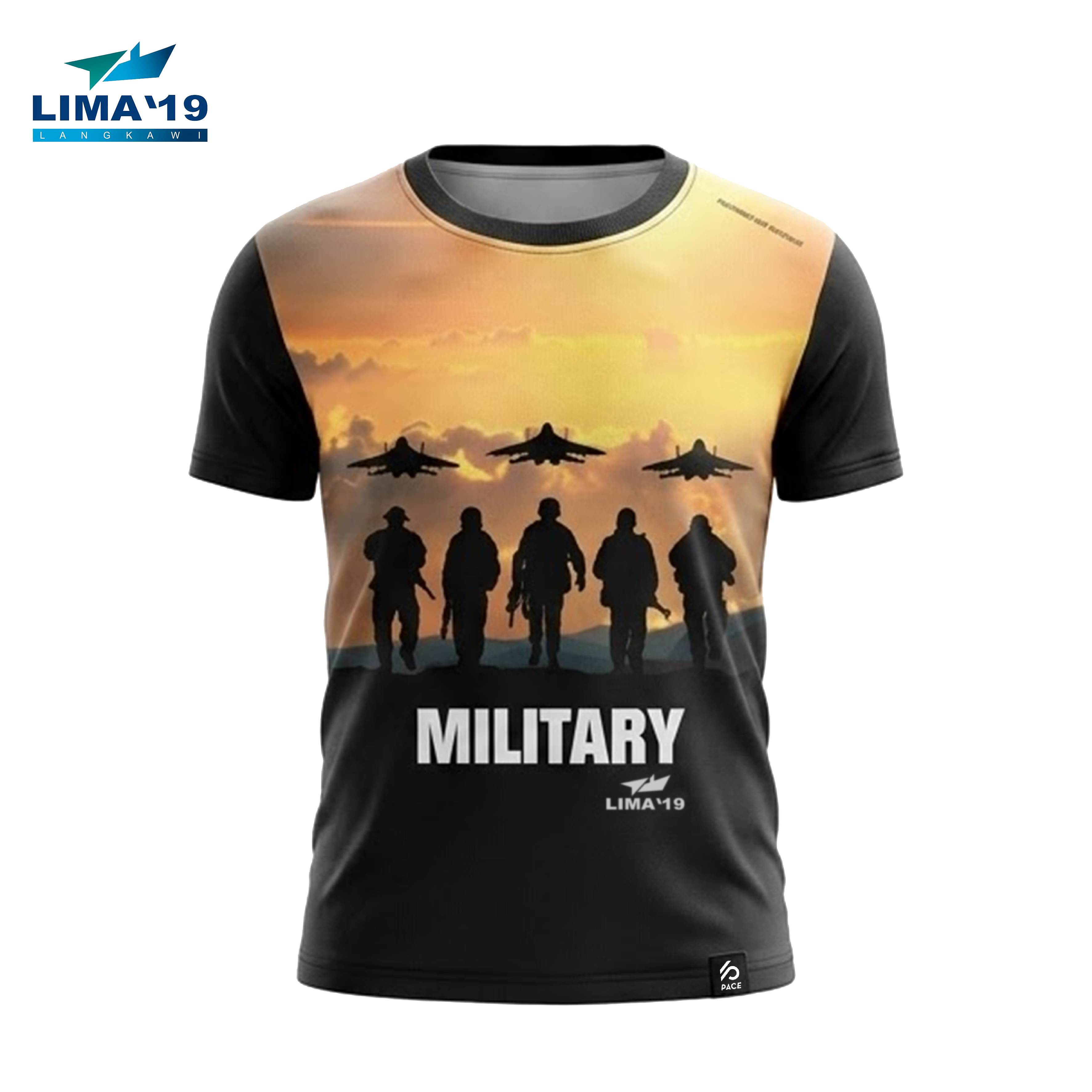 LIMA`19 Round Neck Military Tee