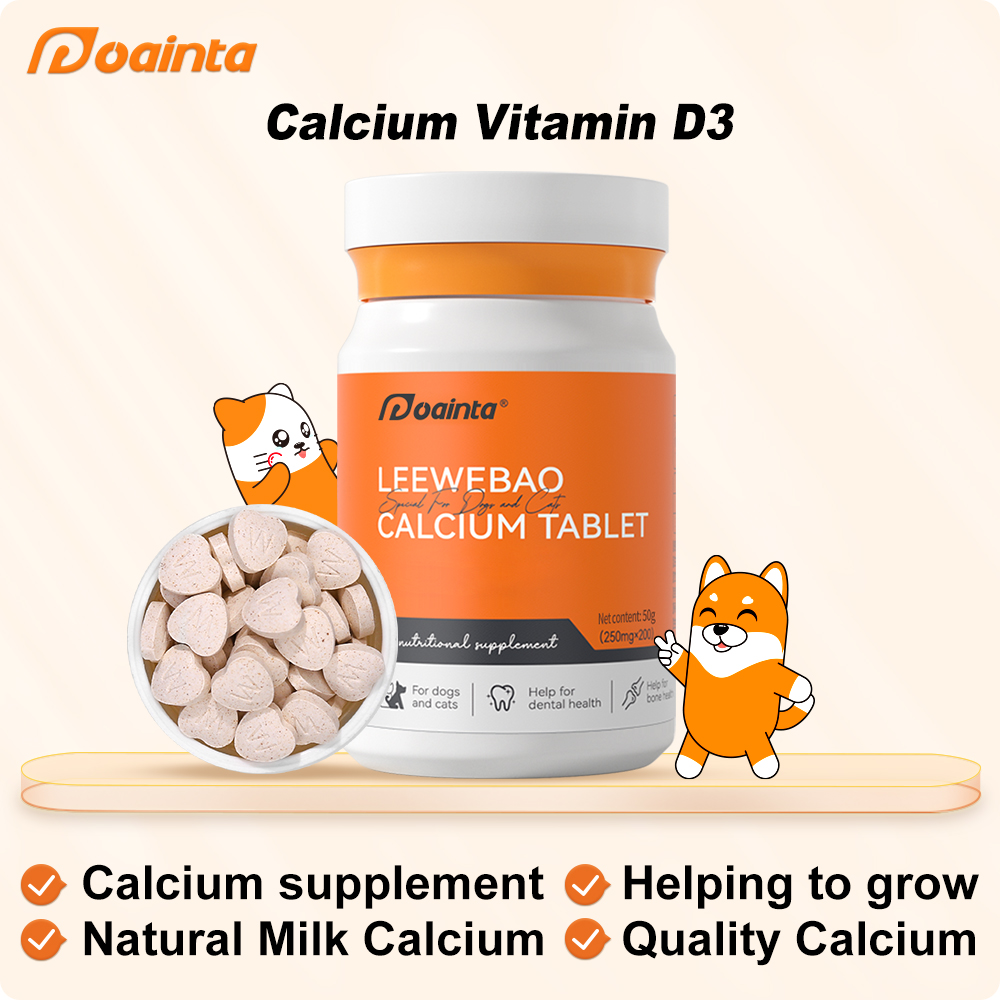 Milk Calcium Supplement For Dogs & Cats- 200 pcs