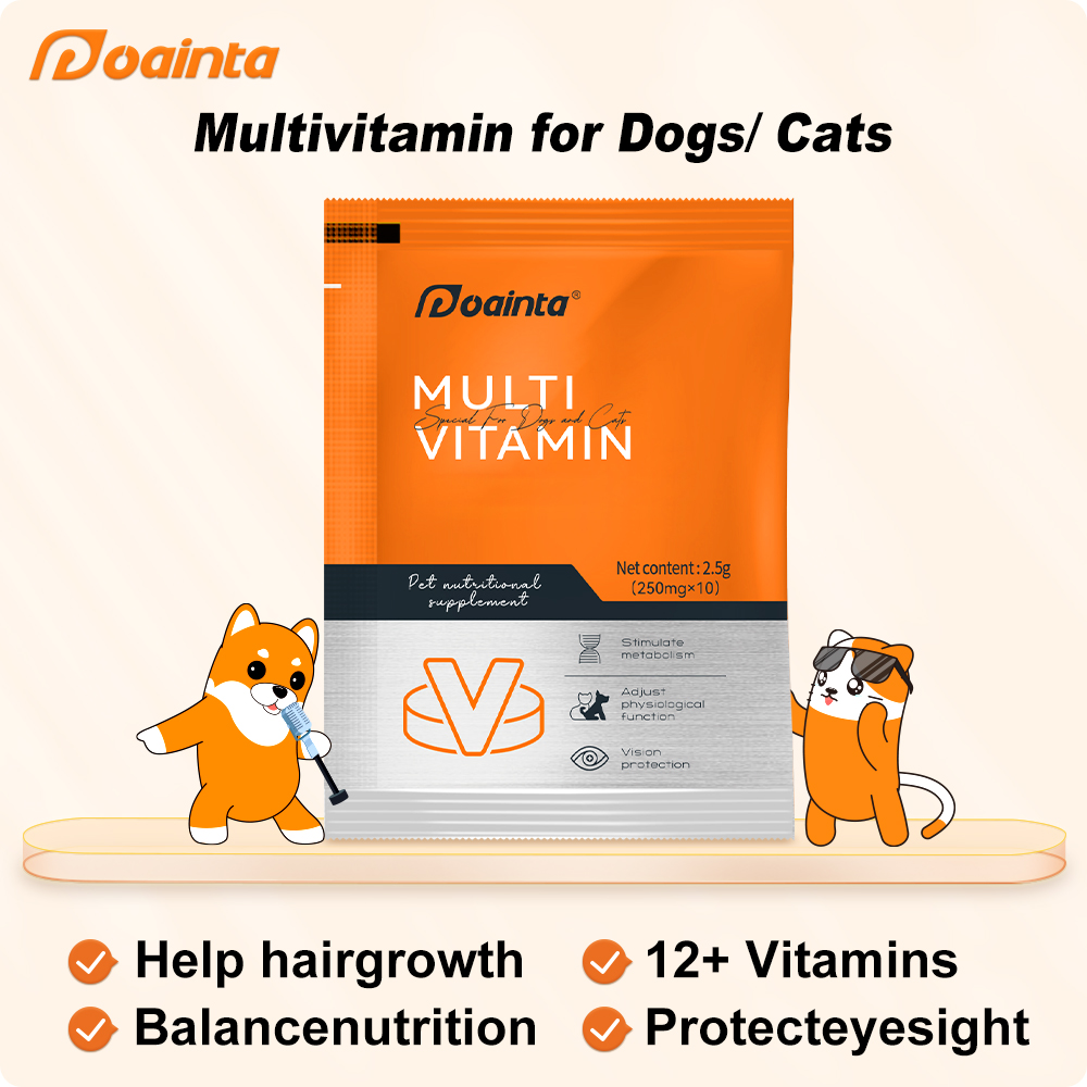 12+ Multivitamin Chews For Dogs & Cats-10 pcs