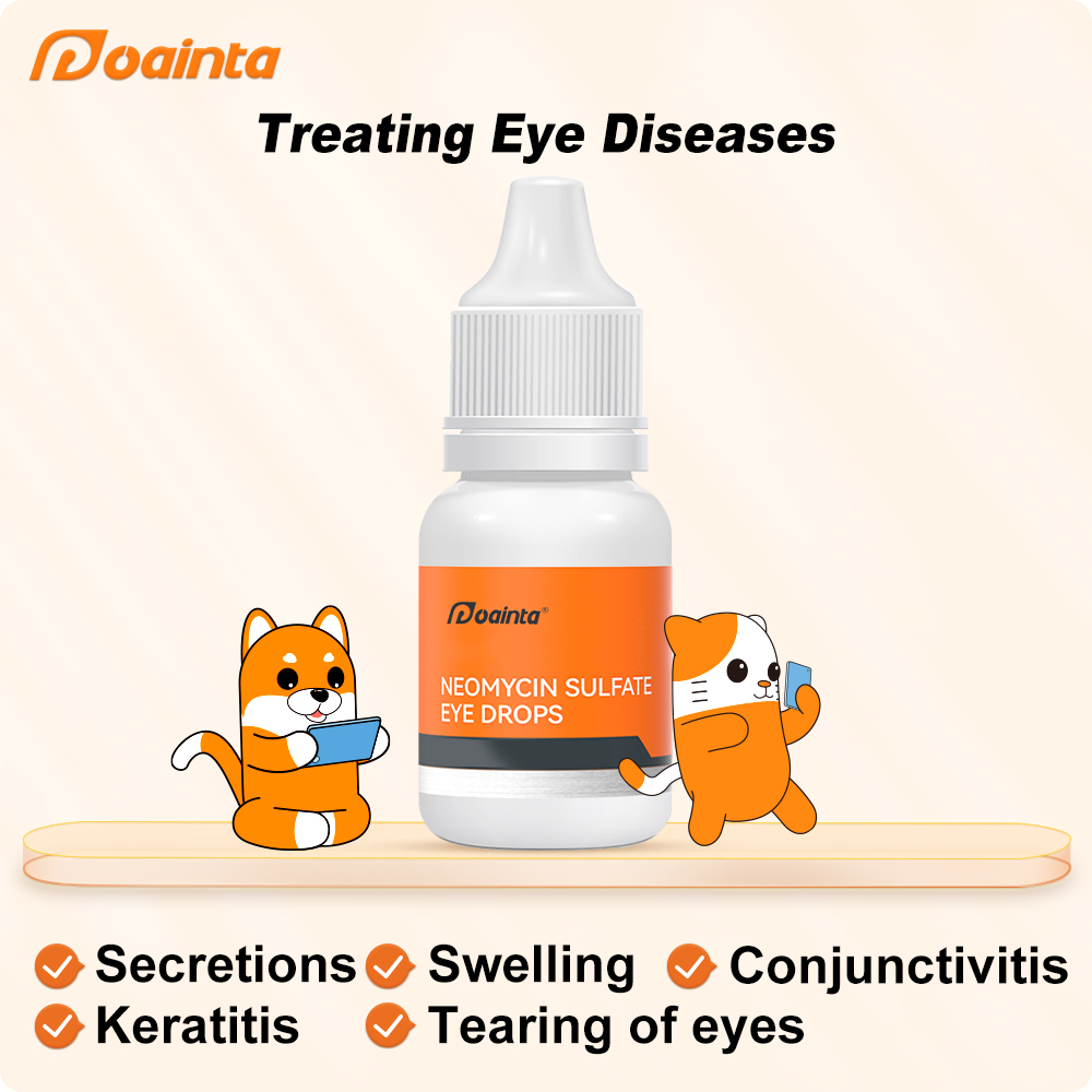 Neomycin Sulfate Eye Drops-For dogs & cats