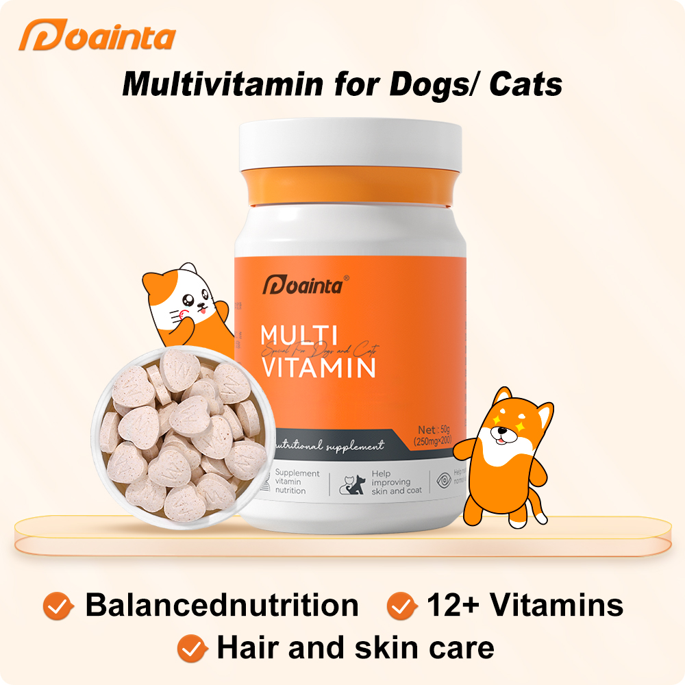 Multivitamin Chews, 200 Counts-For Dogs & Cats